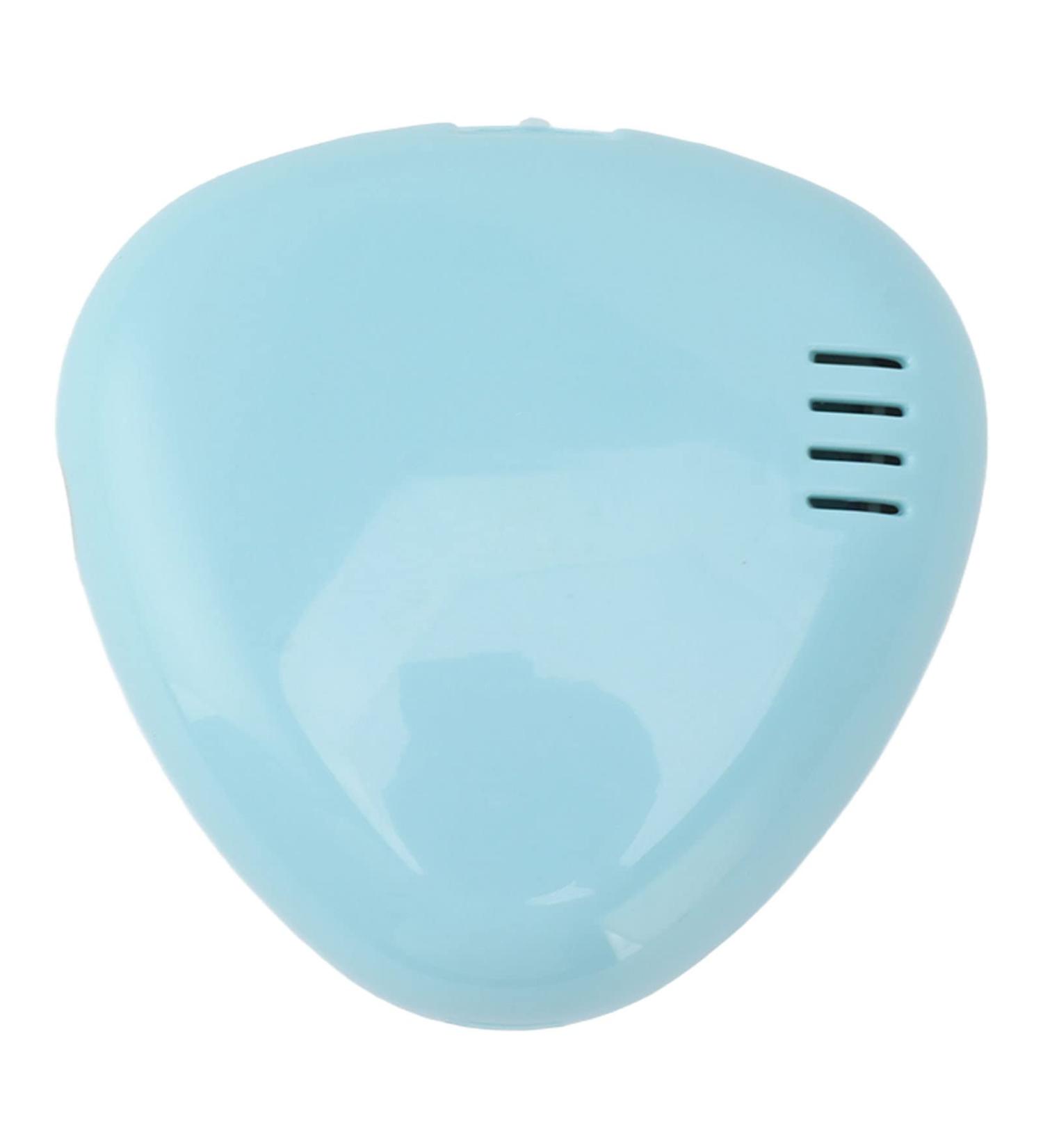 Aeun Toothbrush Sanitizer Case Efficient Cleaning Light Weight Toothbrush Cleaner Holder Portable Long Service Time with USB Cable for Traveling Home Office (Blue) - Buy Online on GoSupps.com
