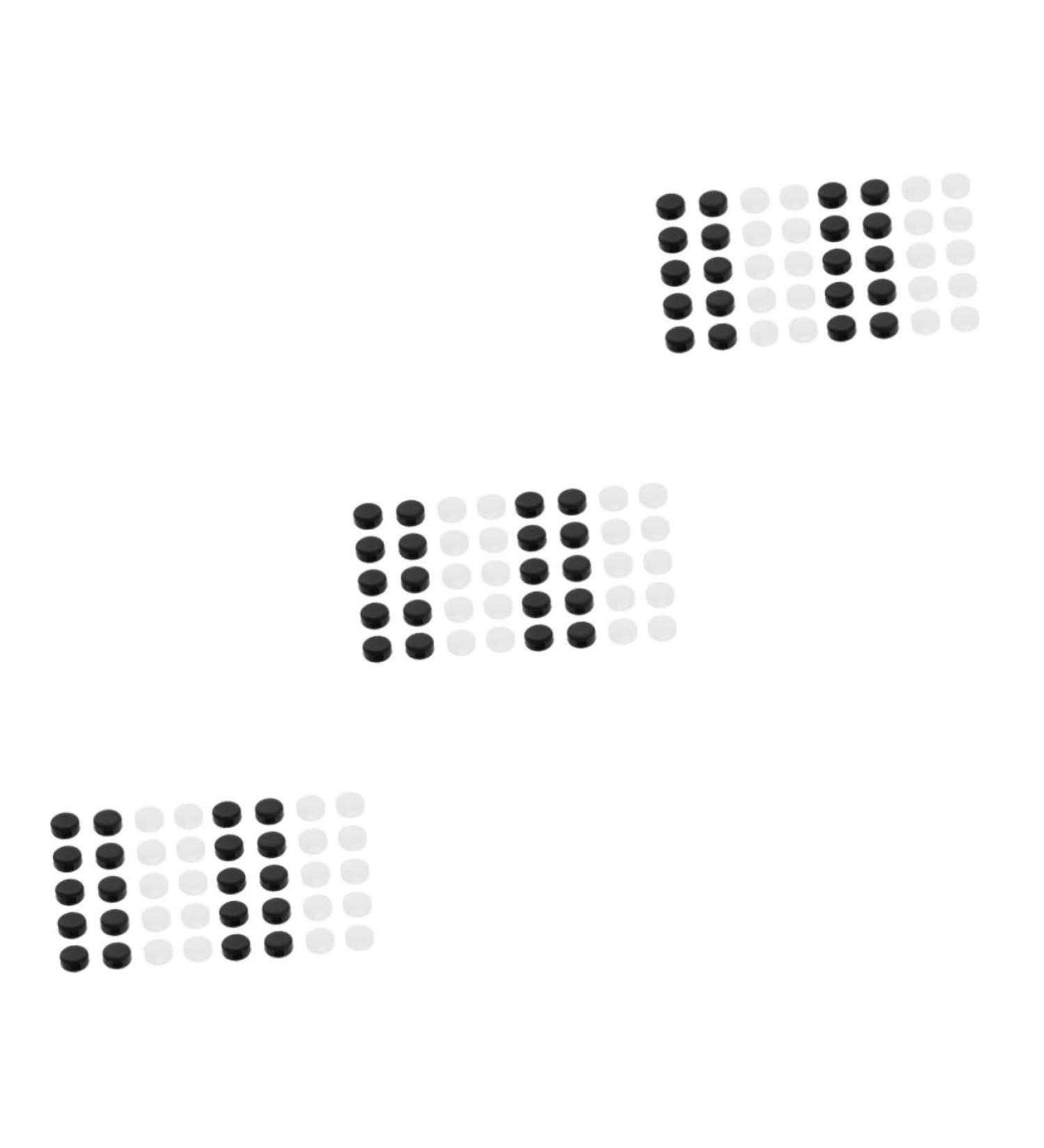 Osaladi 72 Pairs Anti-Slip Earring Covers & Holder for Glasses - Silicone Bracket Black & White - Perfect for Adults - Buy Online on GoSupps.com