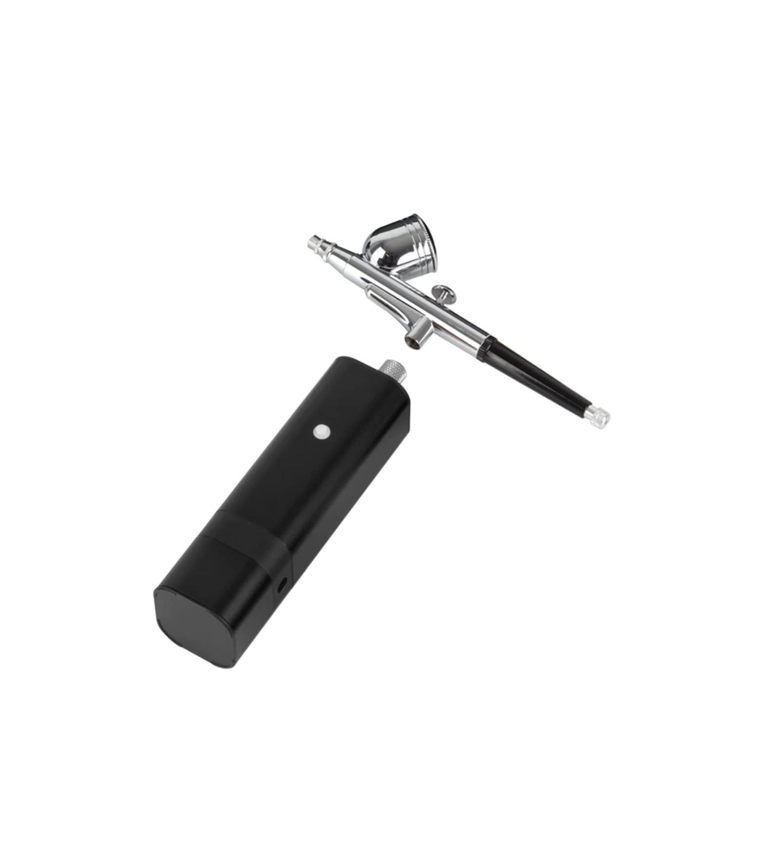 Paint Sprayer Cordless Airbrush Kit with Dual Action Gravity Type Spray Gun for Art Model Body Paint Artist Makeup Nail Tattoos Cake Tools for Painting Ceilings Fences cabinets Tm80s Black B - Buy Online on GoSupps.com