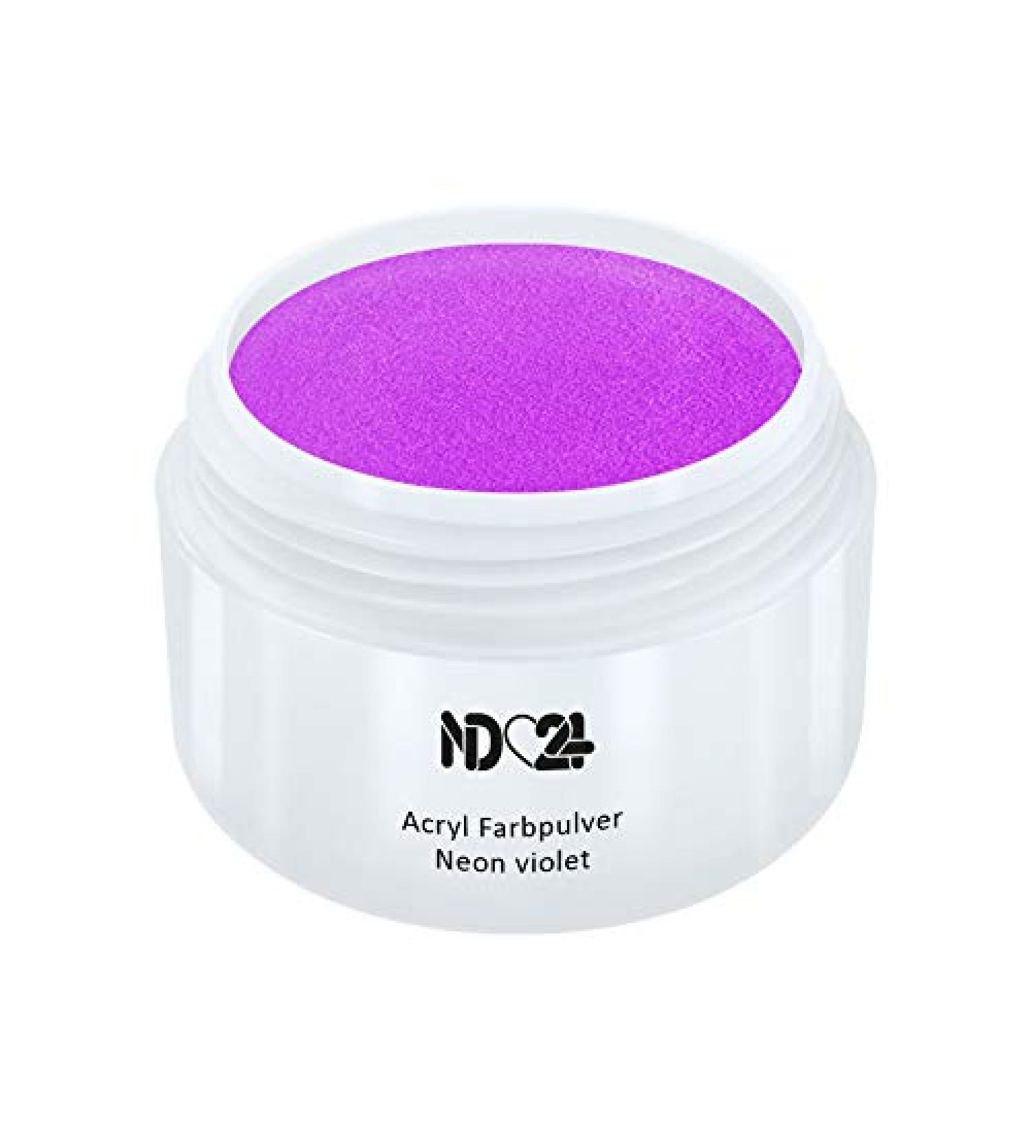 Prime Line Acrylic Powder Neon Violet Purple - Studio Quality Color 15g - Best for Nail Art & DIY Projects - Buy Online on GoSupps.com