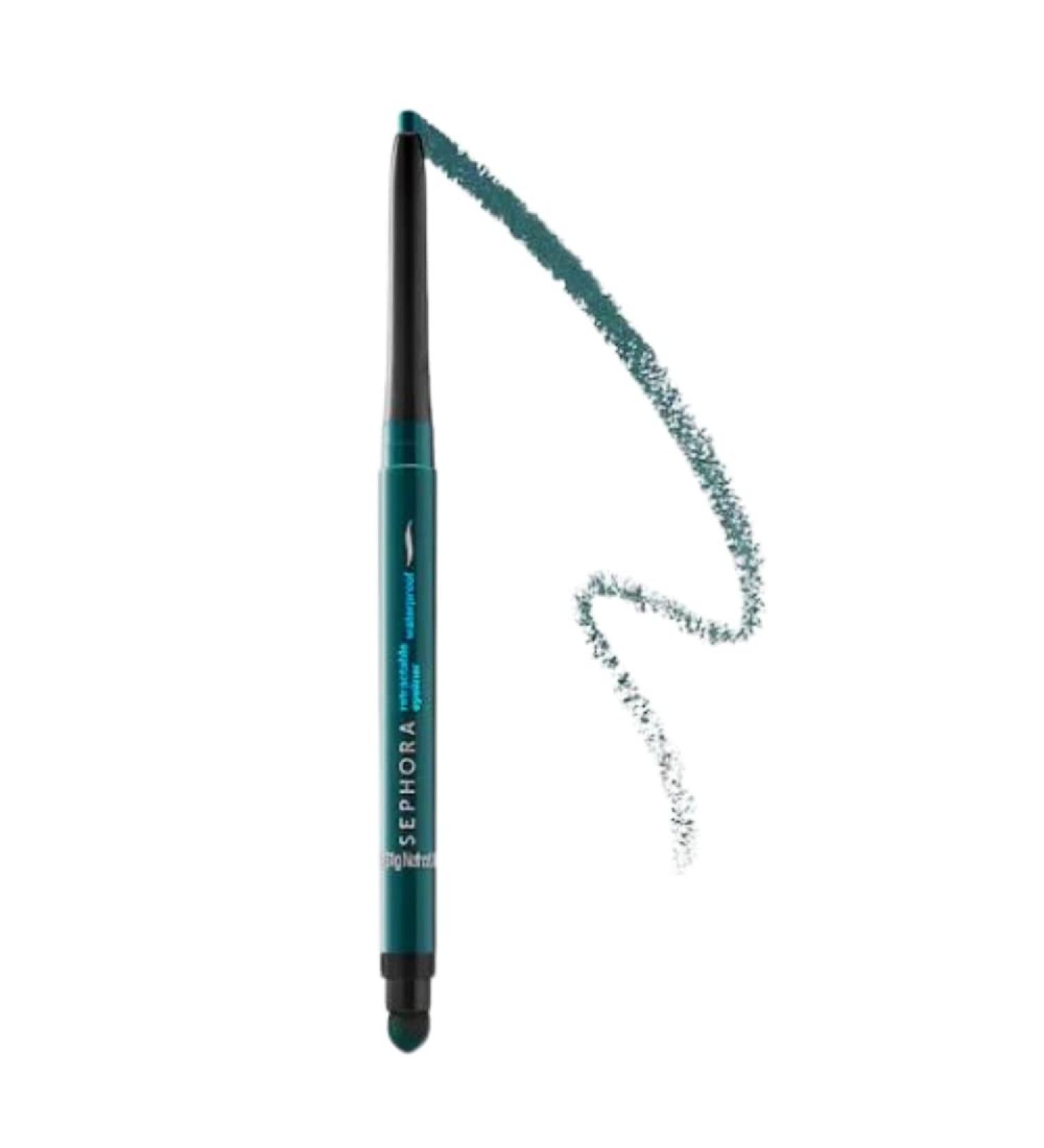 SEPHORA Retractable Waterproof Eyeliner - 27 Matte Deep Green (Deep Forest Green)