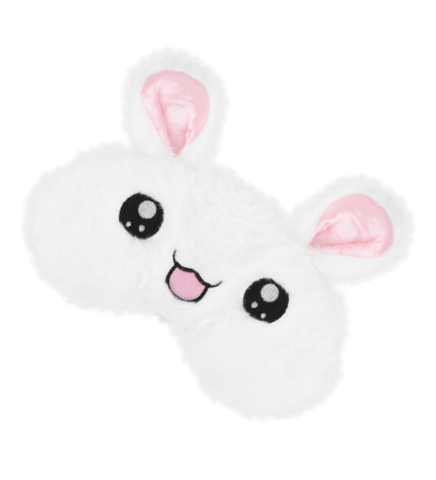 Didiseaon Plush Eye Cover Travel Mask - Rabbit Design Breathable Sleep Mask Cartoon Ice Bag - Ideal for Women | International Shipping Available - Buy Online on GoSupps.com