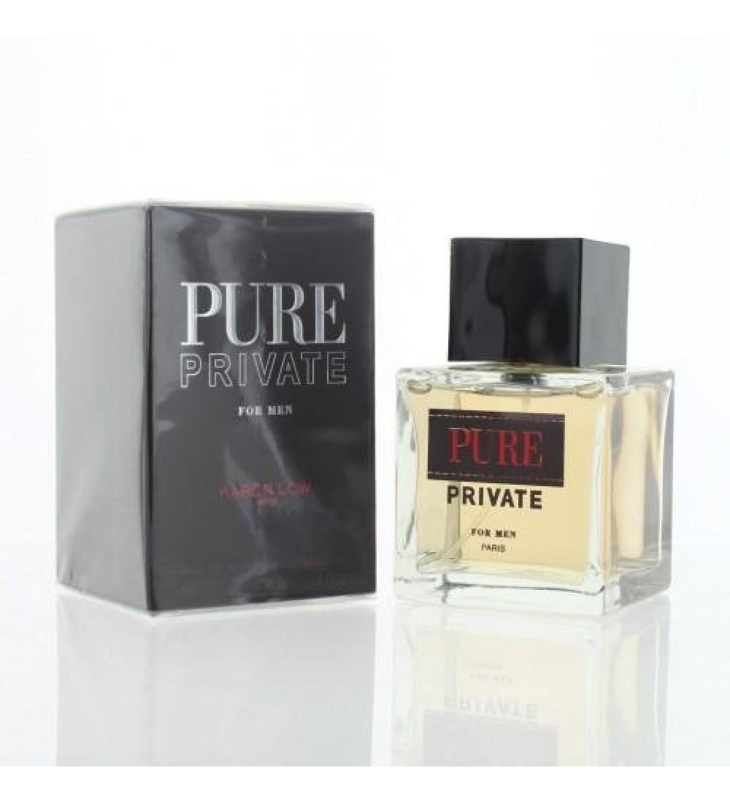 Karen Low Pure Private By Karen Low 3.4 Oz Eau De Toilette Spray For Men 3.4 oz