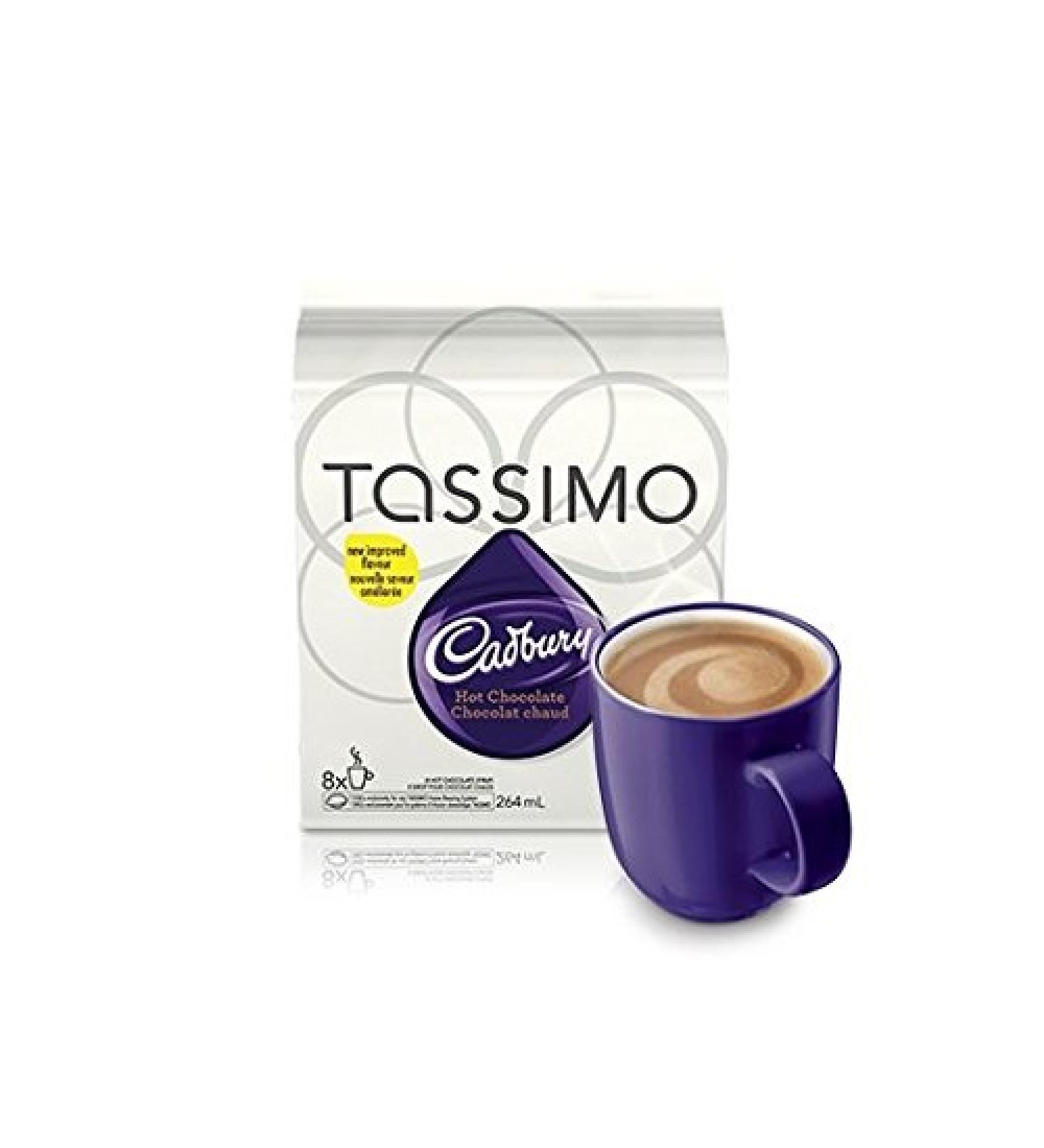 Cadbury Tassimo Hot Chocolate T-Discs 8-Count