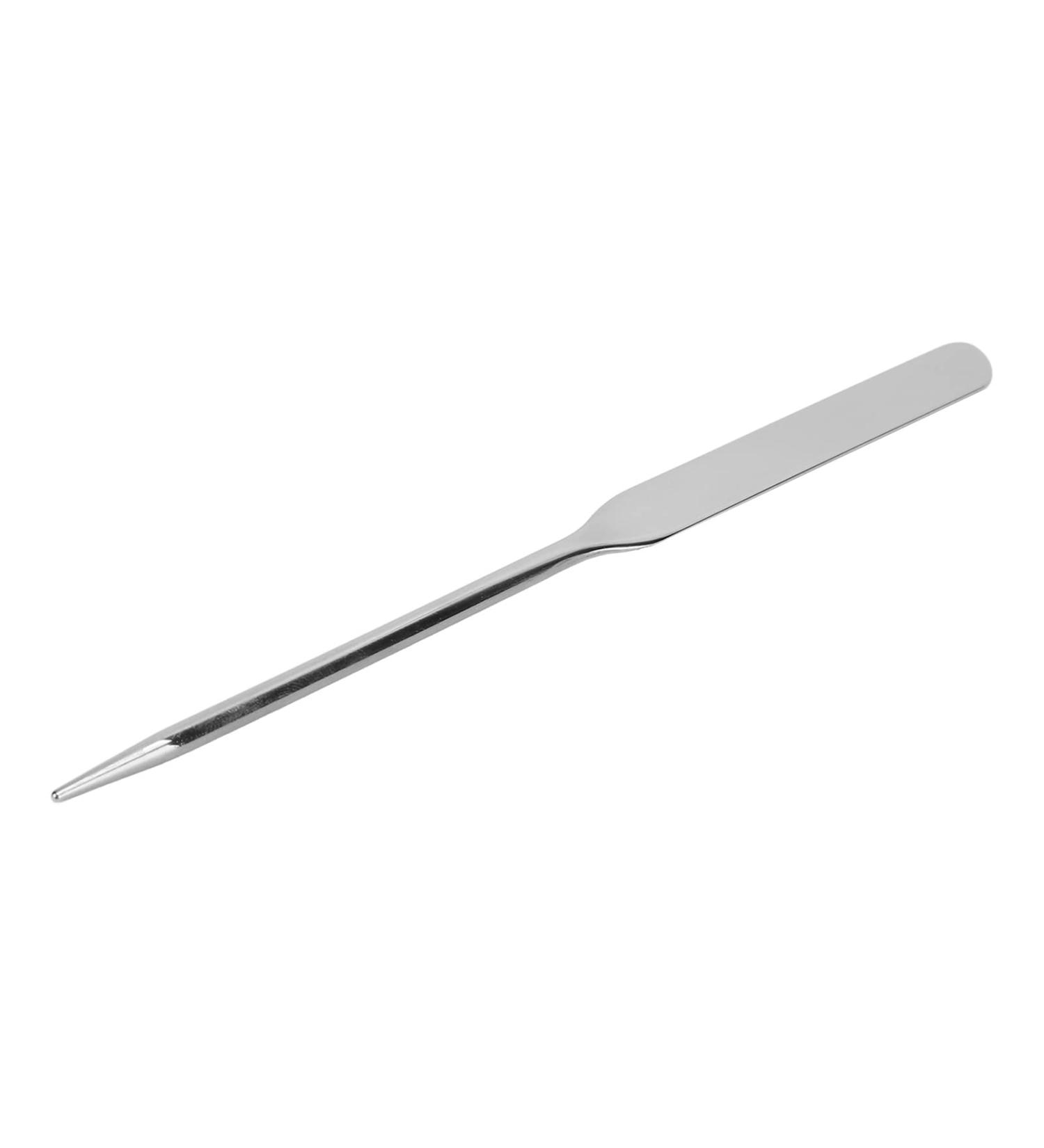 Premium Stainless Steel Liquid Makeup Spatula - Ergonomic Stirring Rod for Nail Art & Makeup Artists | International Shipping - Buy Online on GoSupps.com
