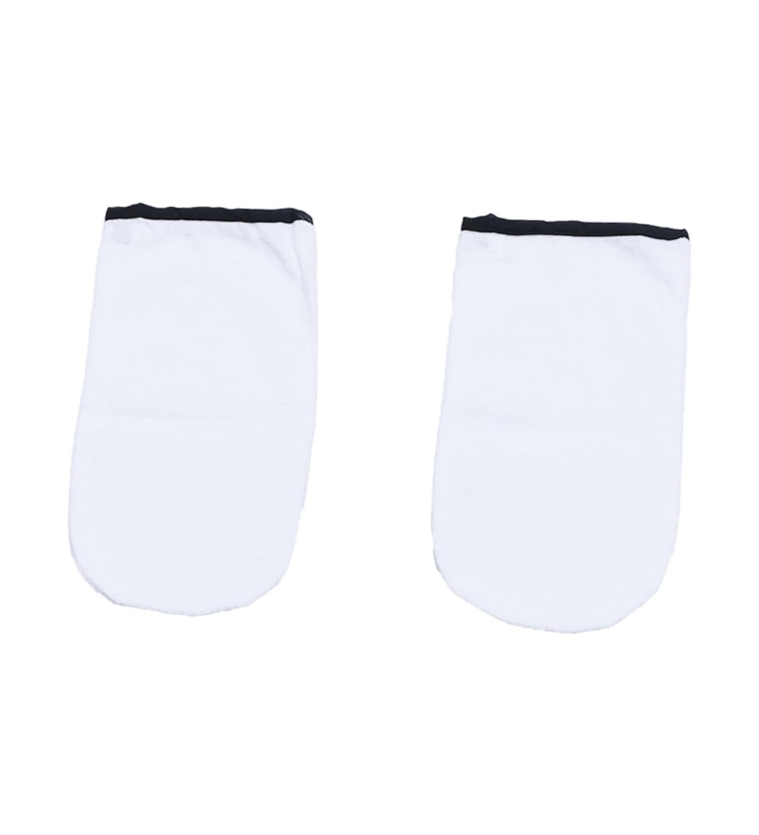 Healeved 2 Pairs Hand Treatment Cover Take a Bath Warm Gloves Wax Bath Hand Treatment Mitts Lipgloss Organizers Pearl Ponytail Hair Clip Tanning Mitt Spa Insulation Cotton - Buy Online on GoSupps.com