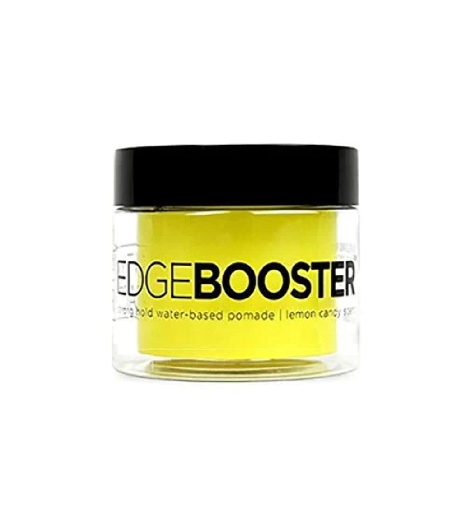 Style Factor Edge Booster Strong Hold Water-Based Pomade 3.38oz - Lemon Candy Scent Lemon Candy 3.38 Ounce (Pack of 1)