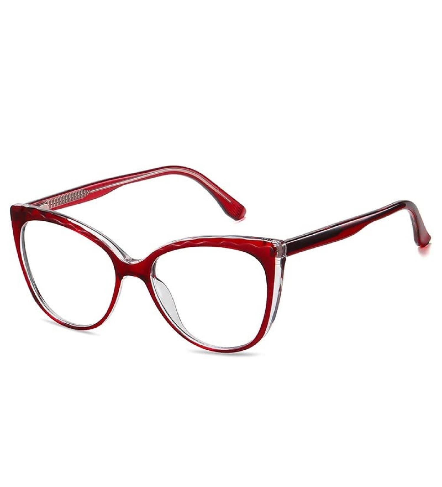 Shop Anti Eyestrain Cat-Eye Blue Light Blocking Reading Glasses +300 - Vintage Flat Light Mirror Style - International Shipping Available - Buy Online on GoSupps.com