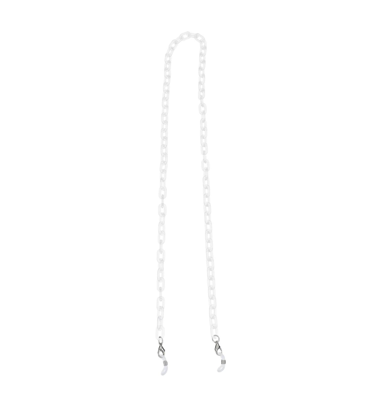 Fomiyes 2pc Mason Glass Chain - Anti-Lost Glasses Holder & Fashion Lanyard | South Korea Acrylic Design for Masks & Glasses - Buy Online on GoSupps.com