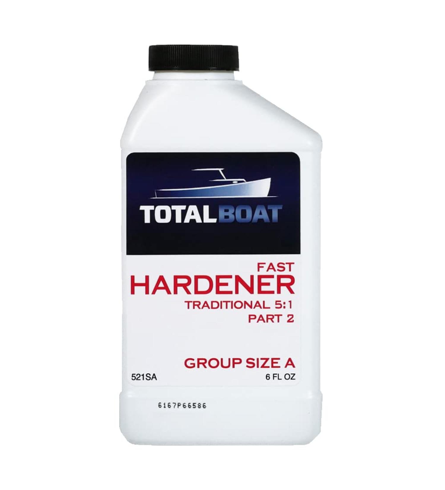 Total Boat 5:1 Epoxy Fast Hardener 6 Ounces (for Quart of Resin), Clear Amber - Buy Online on GoSupps.com