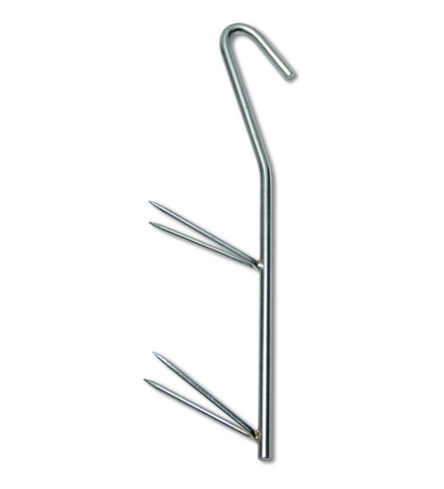 Zebco 5 smoking hooks V-smoking hooks 17cm anthracite