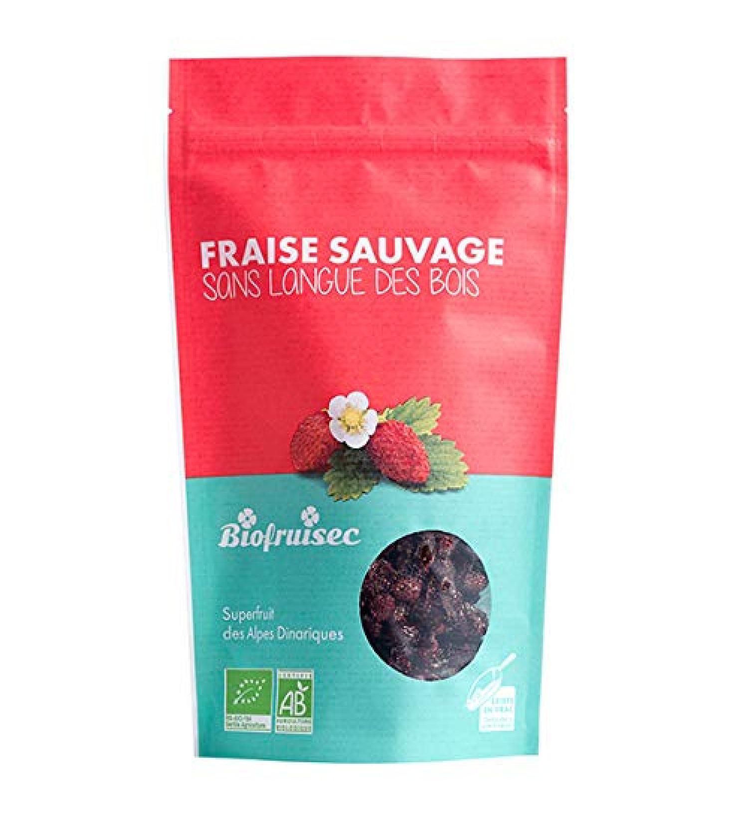 Biofruisec - Wild European strawberries 100g - Sold per unit - Buy Online on GoSupps.com