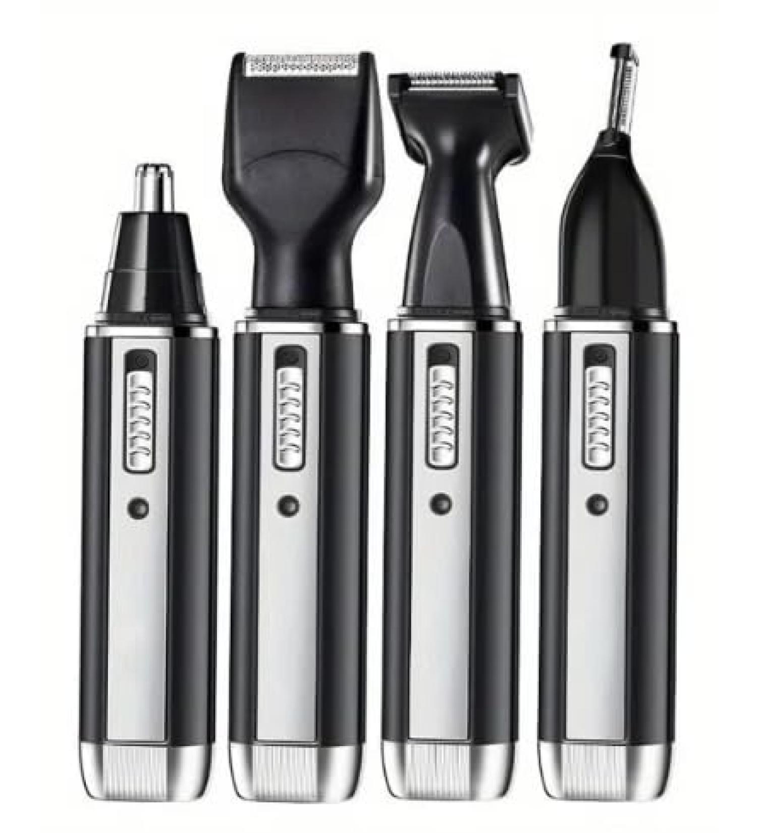 Nose Hair Trimmer for Men Rechargeable Professional Painless Eyebrow&Facial&Ear Hair Clipper Waterproof Electric Razor for Men Powerful Body Hair Trimmer Kit Ease of Cleaning