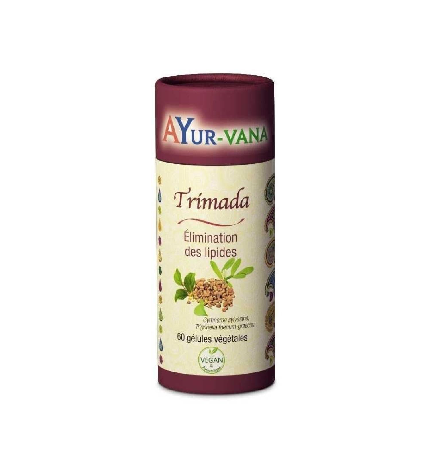 Trimada AYur-vana - 60 capsules - lipid removal - Buy Online on GoSupps.com