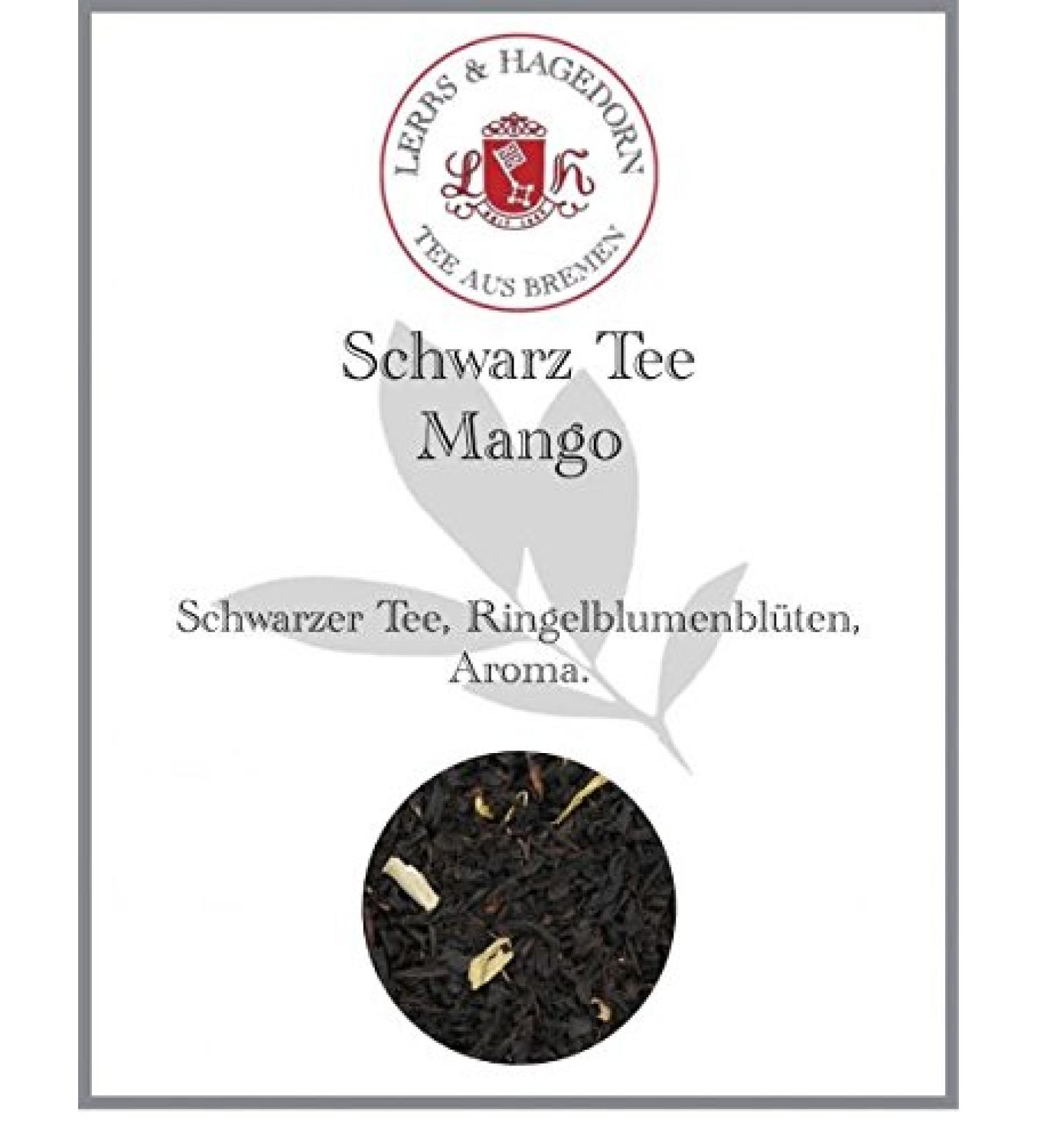  Lerbs & Hagedorn Black Mango Tea 1kg - Buy Online on GoSupps.com