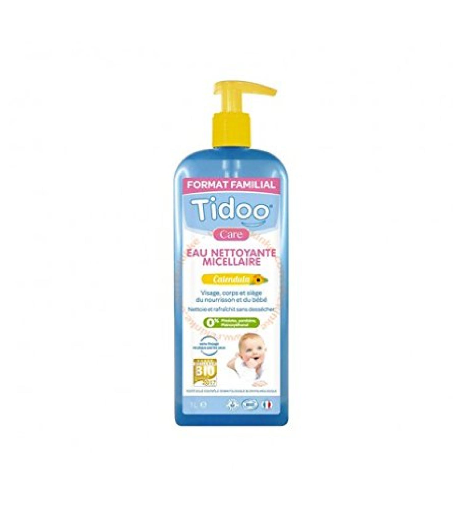 Micellar cleansing water with Calendula, family size ORGANIC - 1 liter