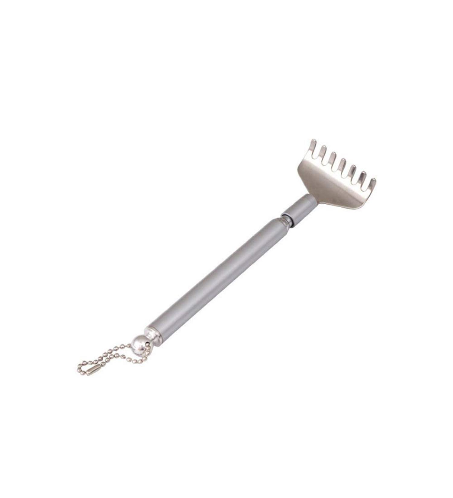 Fliyeong Telescopic Back Scratcher - Stainless Steel Bear Claw Handle for Itch Relief | International Shipping - Buy Online on GoSupps.com