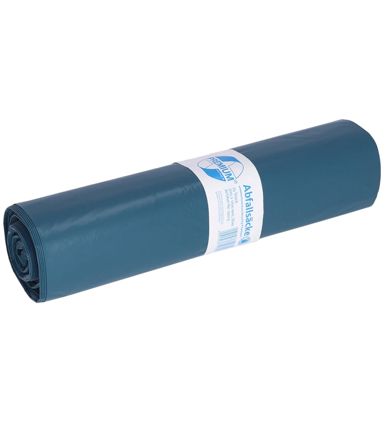 Bin Bags DEISS PREMIUM Blue Type 70 120 Litres