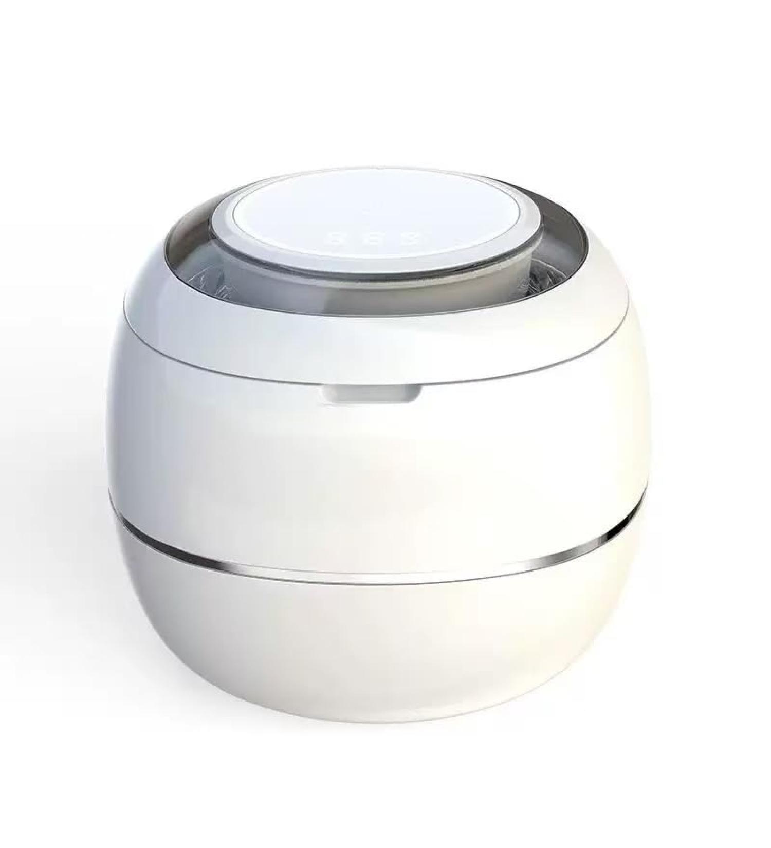 Denture Cleaner with Ultrasonic & Light Care Technology Automatic Retainer and Aligner Cleaning Case for Deep Cleaning Works on Dentures Invisalign Night Guards Mouthguards white - Buy Online on GoSupps.com