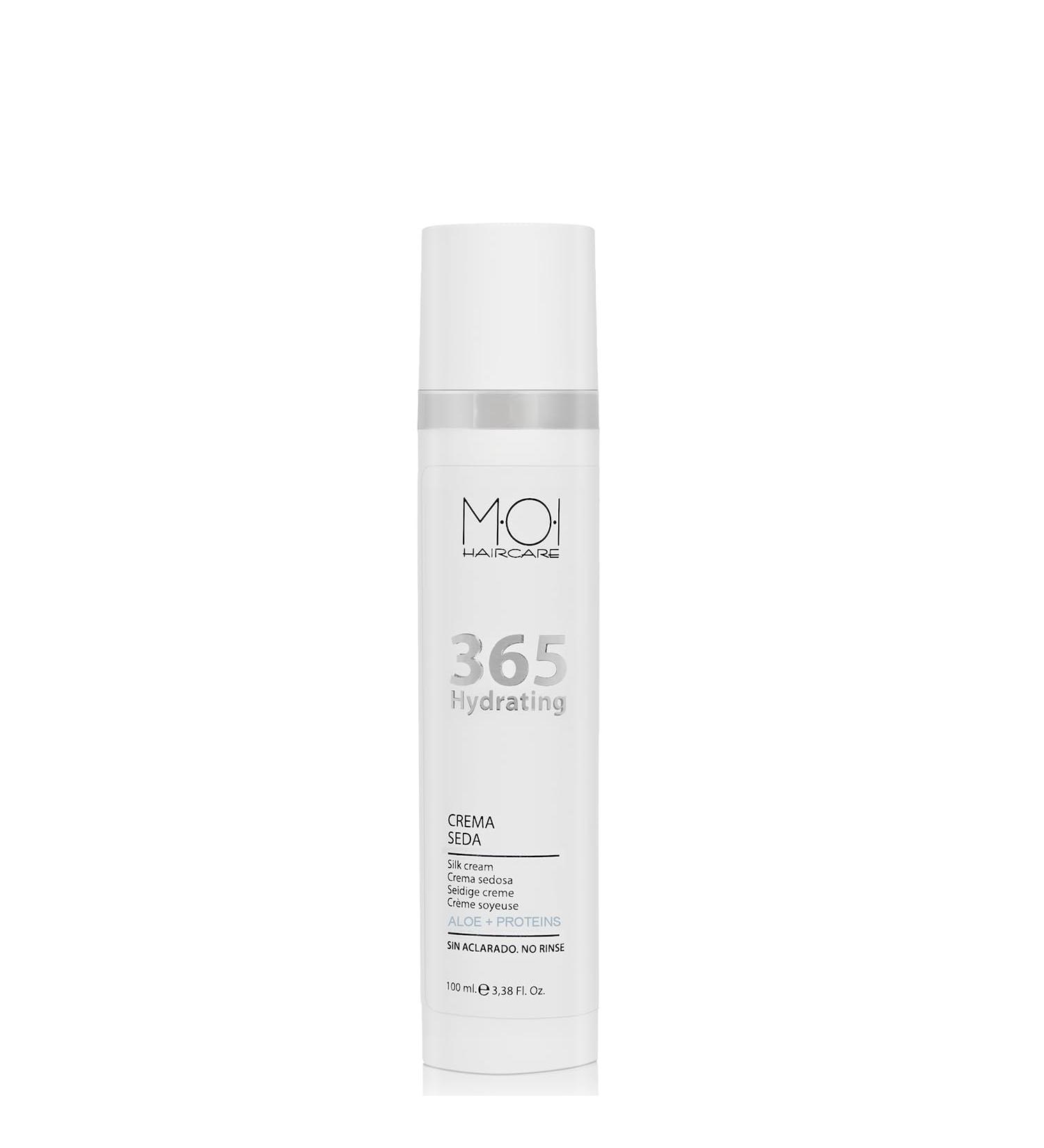 MOI MOISES CAMPO M O I Haircare Ultra Moisturising Hair Cream 365 Moisturising with SEDA Protein + Aloe Vera Anti-Frizz 100ml