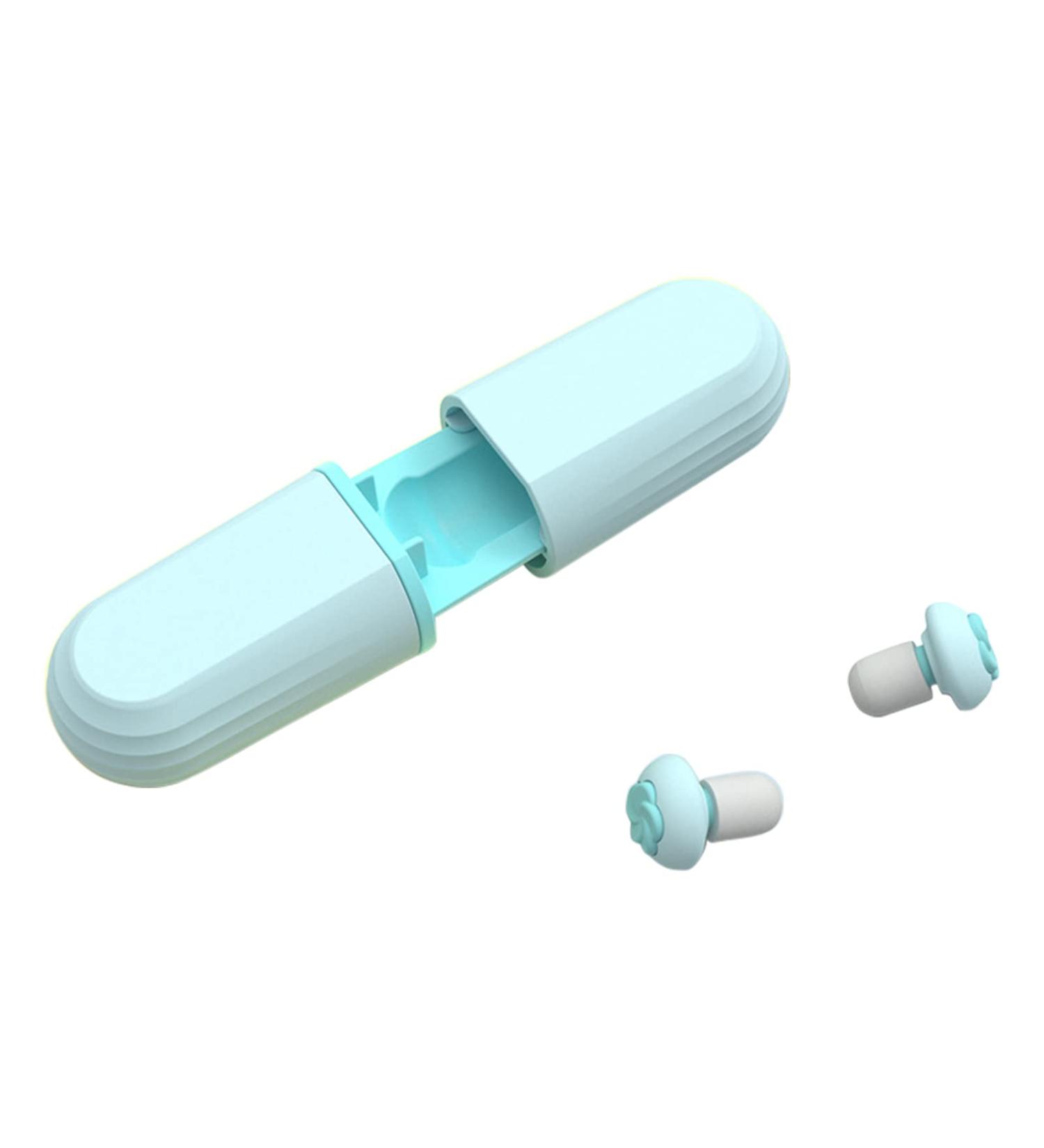 Sleeping Earplugs Soft Silicone Ear Plugs Firm Wearing for Office Blue 3X-Large - Buy Online on GoSupps.com
