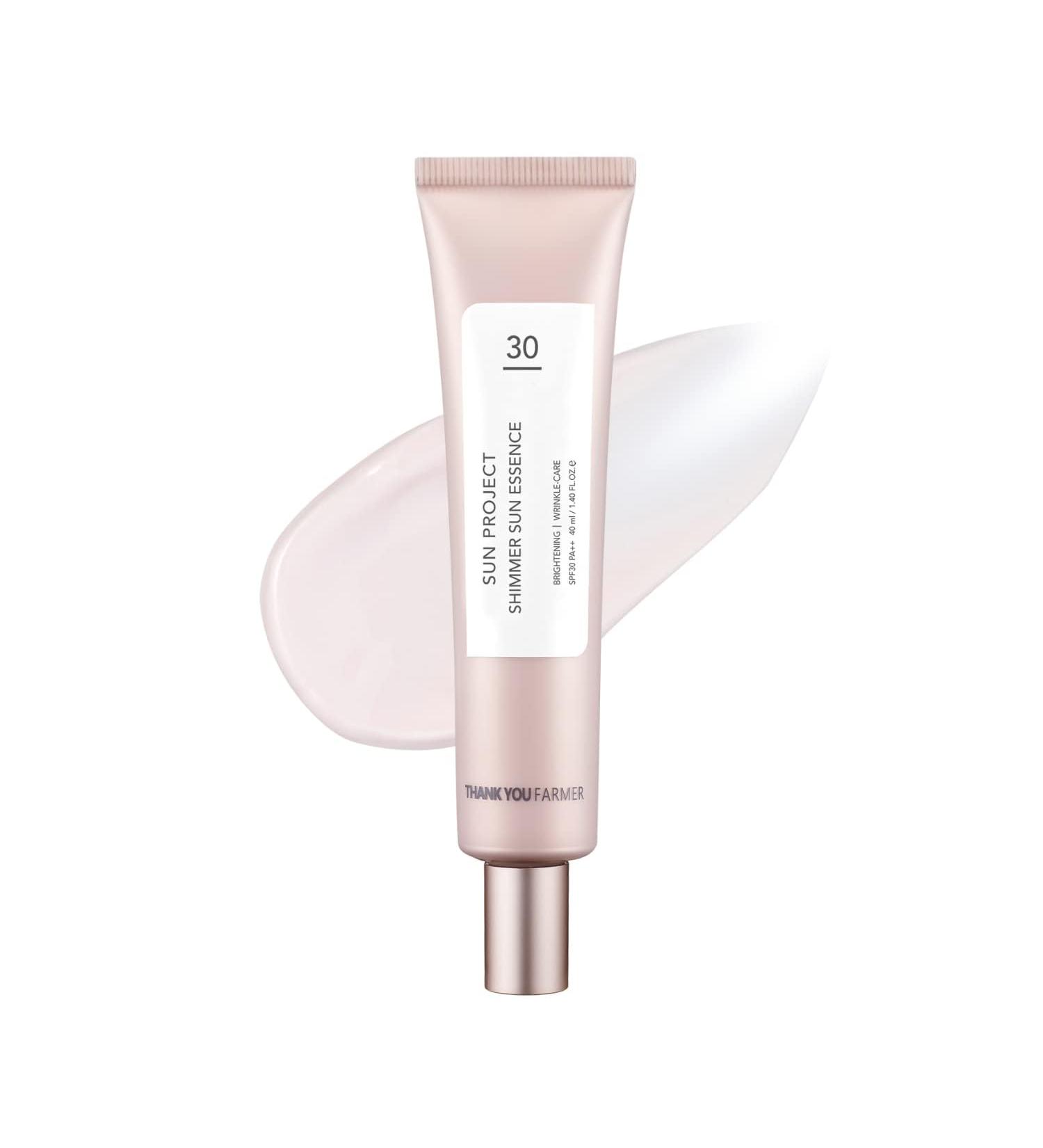 THANKYOU FARMER Sun Project Shimmer Sun Essence SPF30 PA++ 40ml - Buy Online on GoSupps.com