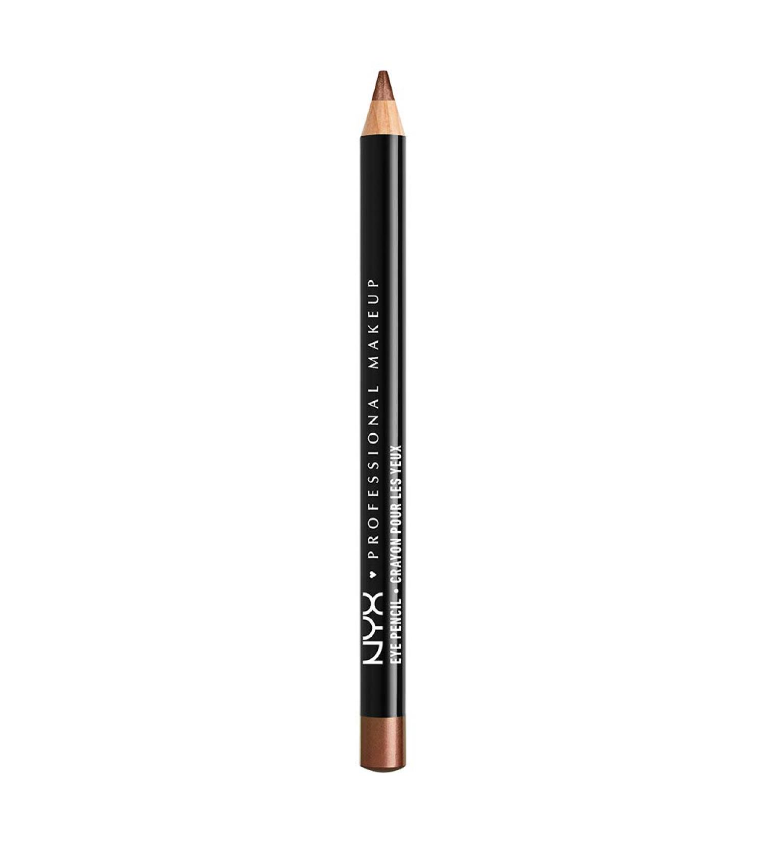 NYX Slim Eye Pencil - Cafe (Bronze Brown) Eyeliner, 1 Count - Buy Online on GoSupps.com