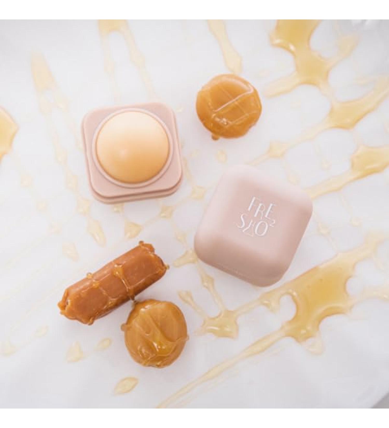 FreshO2 |Moisturizing lip cube-Pink watermelon | Made In Taiwan | Lip balm|Vegan Cruelty Free (Milky & Honey)