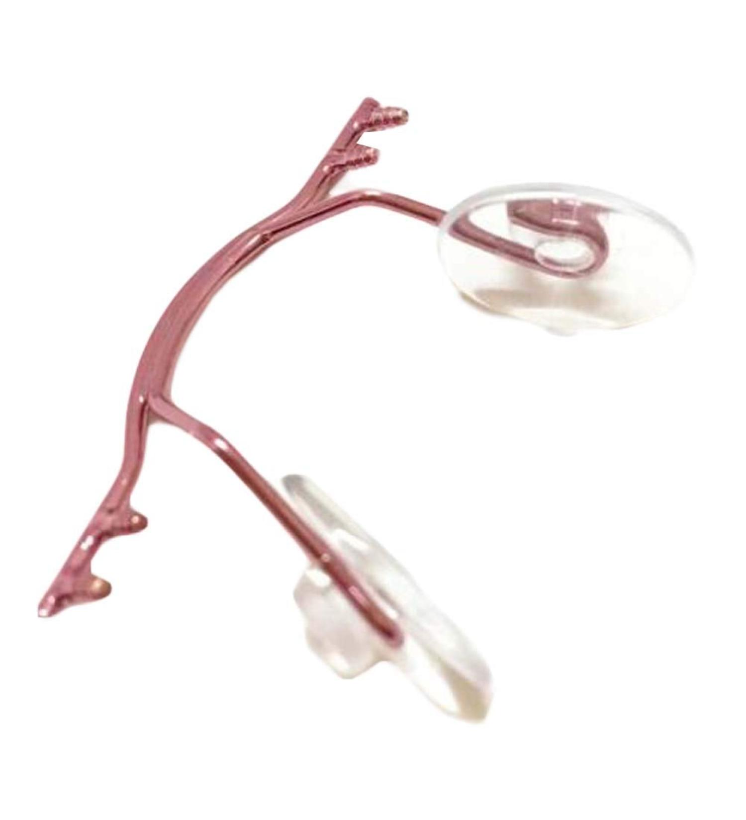 CASOTA Replacement Eyeglass Nose Pad Holder - Rimless Glasses Metal Frame Part - Pink Nose Bridge Replacement for Eyewear - Buy Online on GoSupps.com