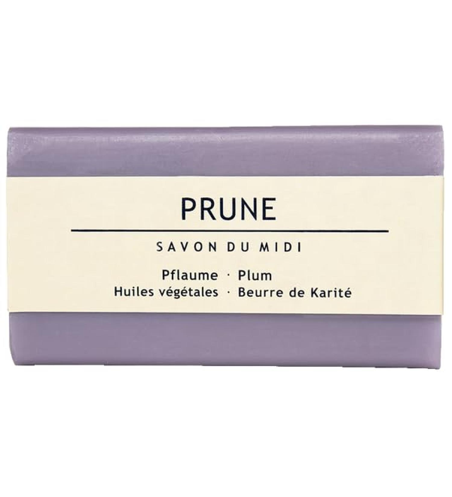 Savon du Midi SAVON DU MIDI Shea butter soap plum 100 g (1 pack)