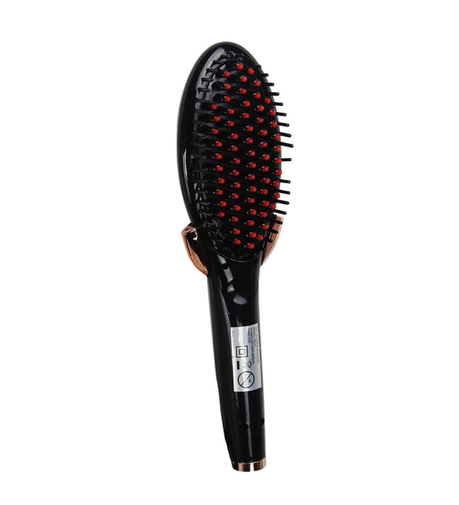 Buy Hair Straightener Brush - Anti-Scald Heating Comb with Adjustable Temperature for Perfectly Sleek Hair | International Shipping Available - Buy Online on GoSupps.com