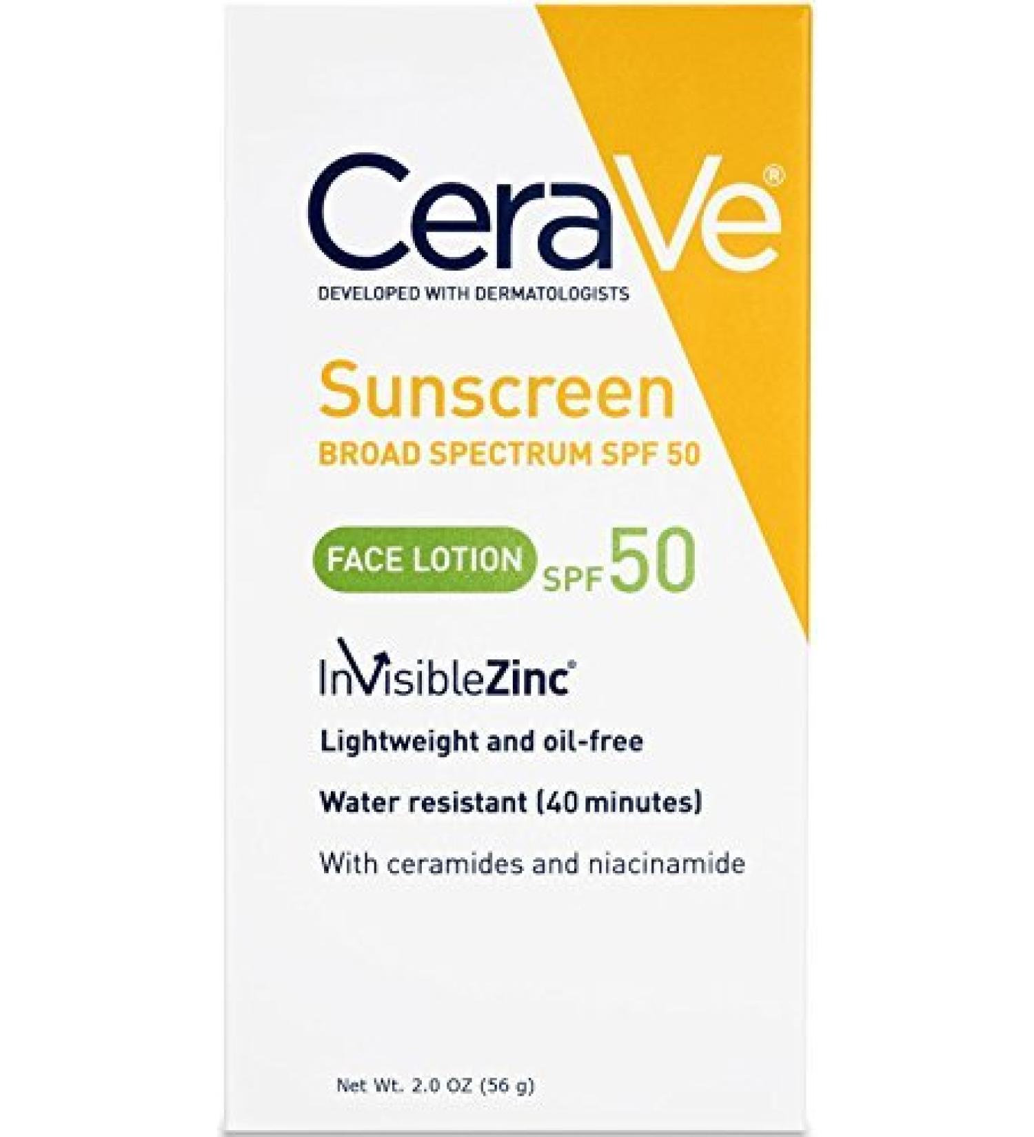 CeraVe Sunscreen Face SPF 50 2 oz - Old Formula (Discontinued) - Buy Online on GoSupps.com