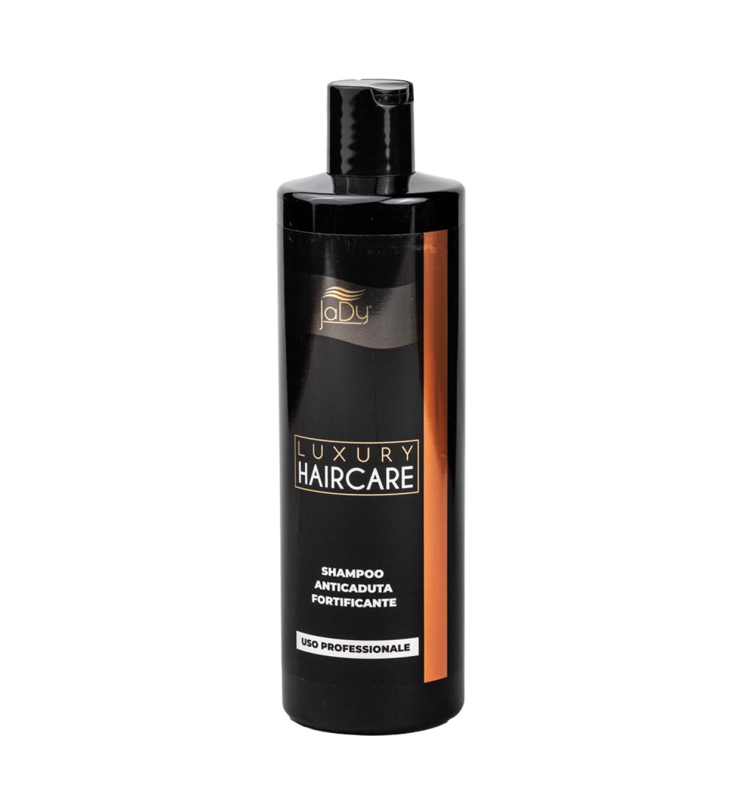 JADY LUXURY Fortifying Anti-Hair Loss Shampoo with Caffeine and Menthol 400 ml Professional moisturizing and nourishing shampoo for fine frizzy and oily hair - Buy Online on GoSupps.com