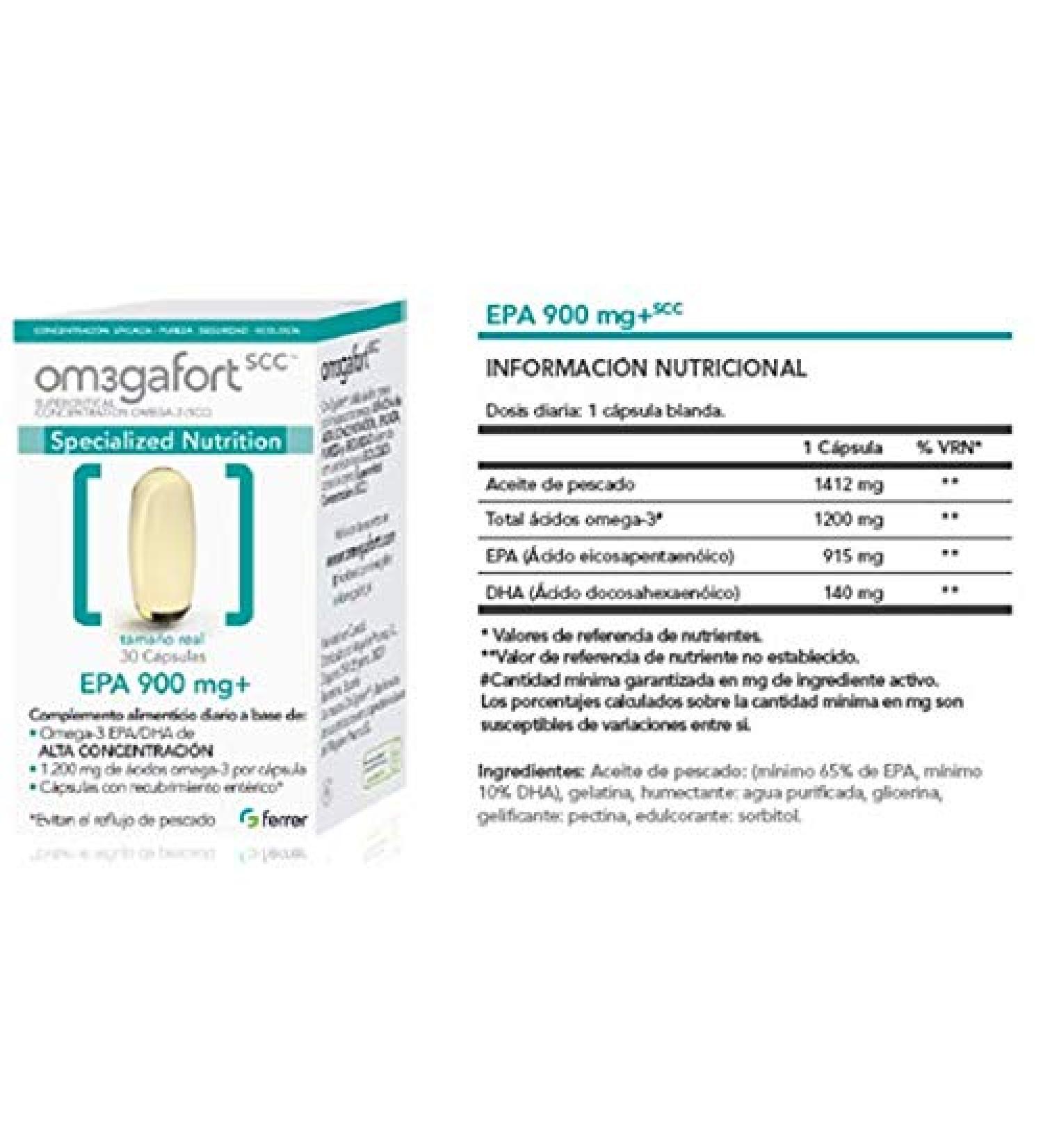 Omegafort EPA 900 + 30 Capsules