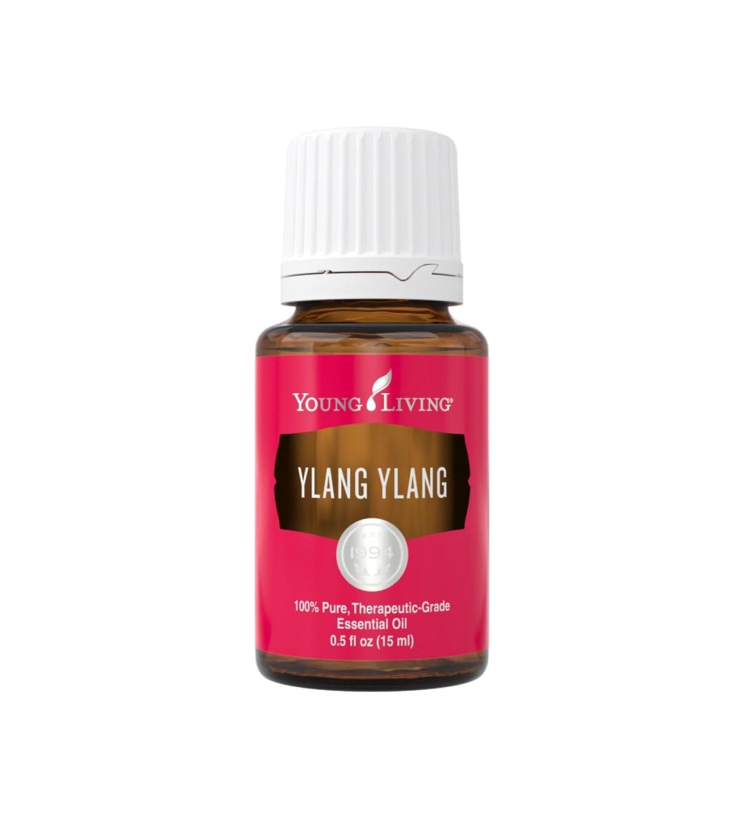 Young Living Ylang Ylang Essential Oil 15ml - Aromatherapy for Healthy Skin & Shiny Hair - Sweet Floral Fragrance - International Shipping Available - Buy Online on GoSupps.com
