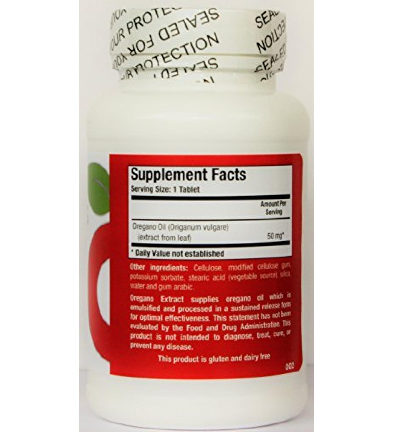 Omnivits Oregano Extract Micro  Emulsion SR | 50mg Emulsified Oregano Oil from Leaf| Carvacrol Thymol | Powerful Antioxidant | Sustained Release | 120T