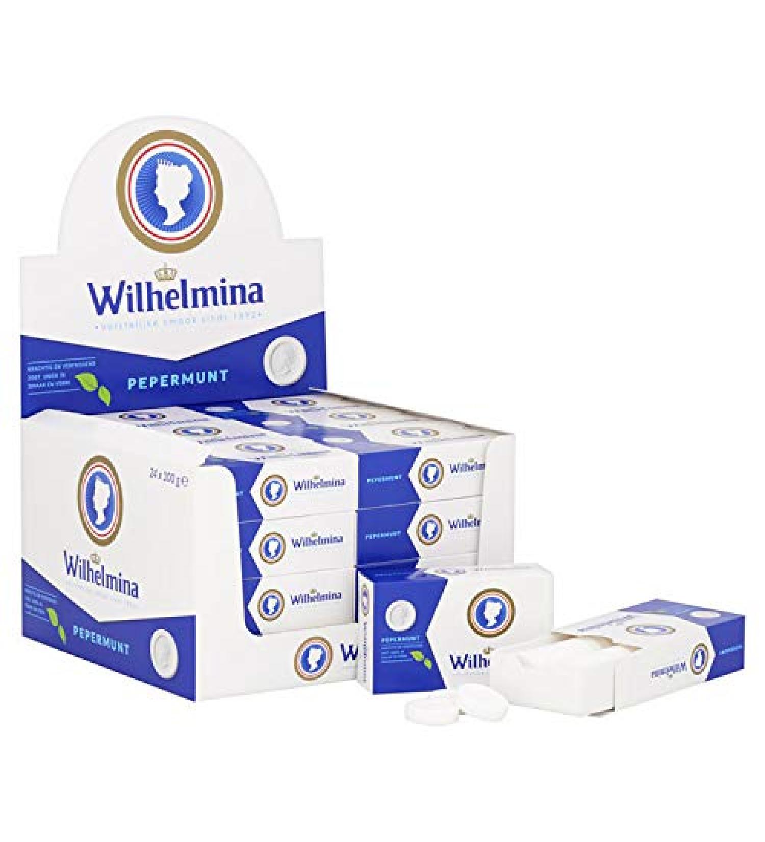 24 x Fortuin Wilhelmina Pepermunt Pfefferminze 100g Dutch Sweets - Buy Online on GoSupps.com