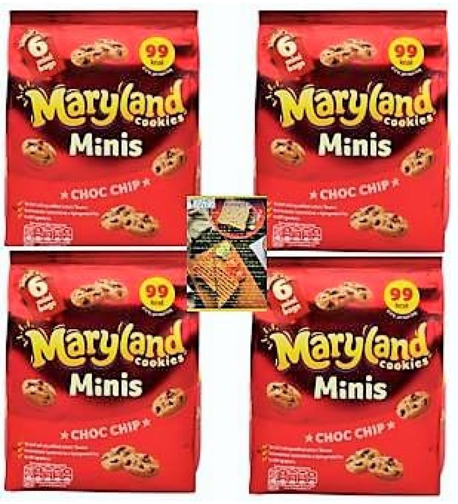 Maryland Cookies Chocolate Chip Mini Bags and Kitchenfella 'Top 10 Treats for Movie Night' - Buy Online on GoSupps.com