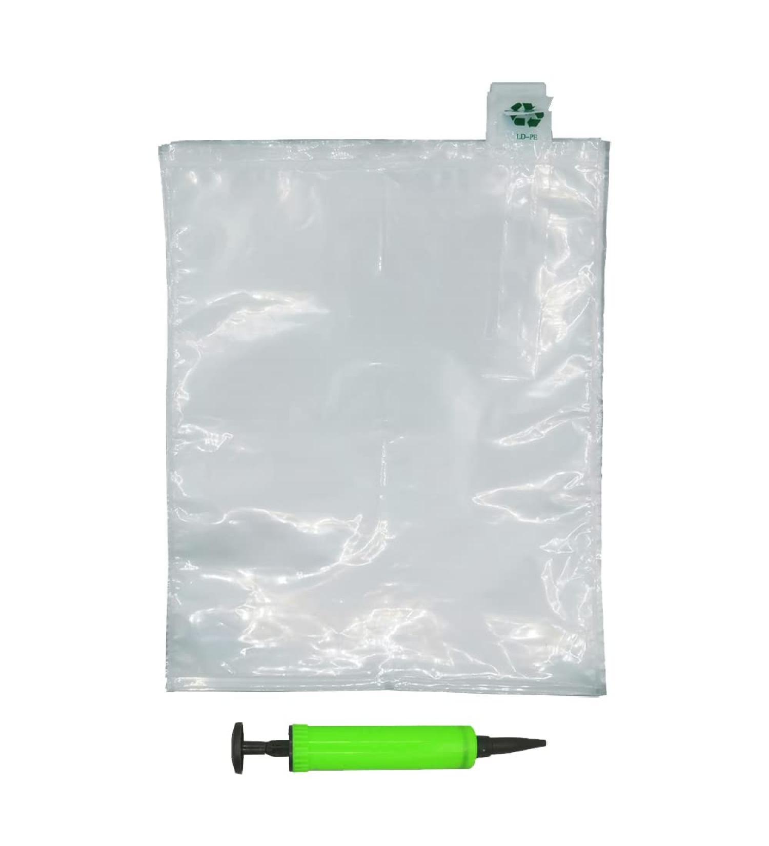 Miupoo Packaging Air Bags Clear Plastic Inflatable Air Packaging Protector Bag with Free Pump Cushion Air Inflatable Cushion Blocking Packaging Bag 10x12 Inches 50 Pieces - Buy Online on GoSupps.com