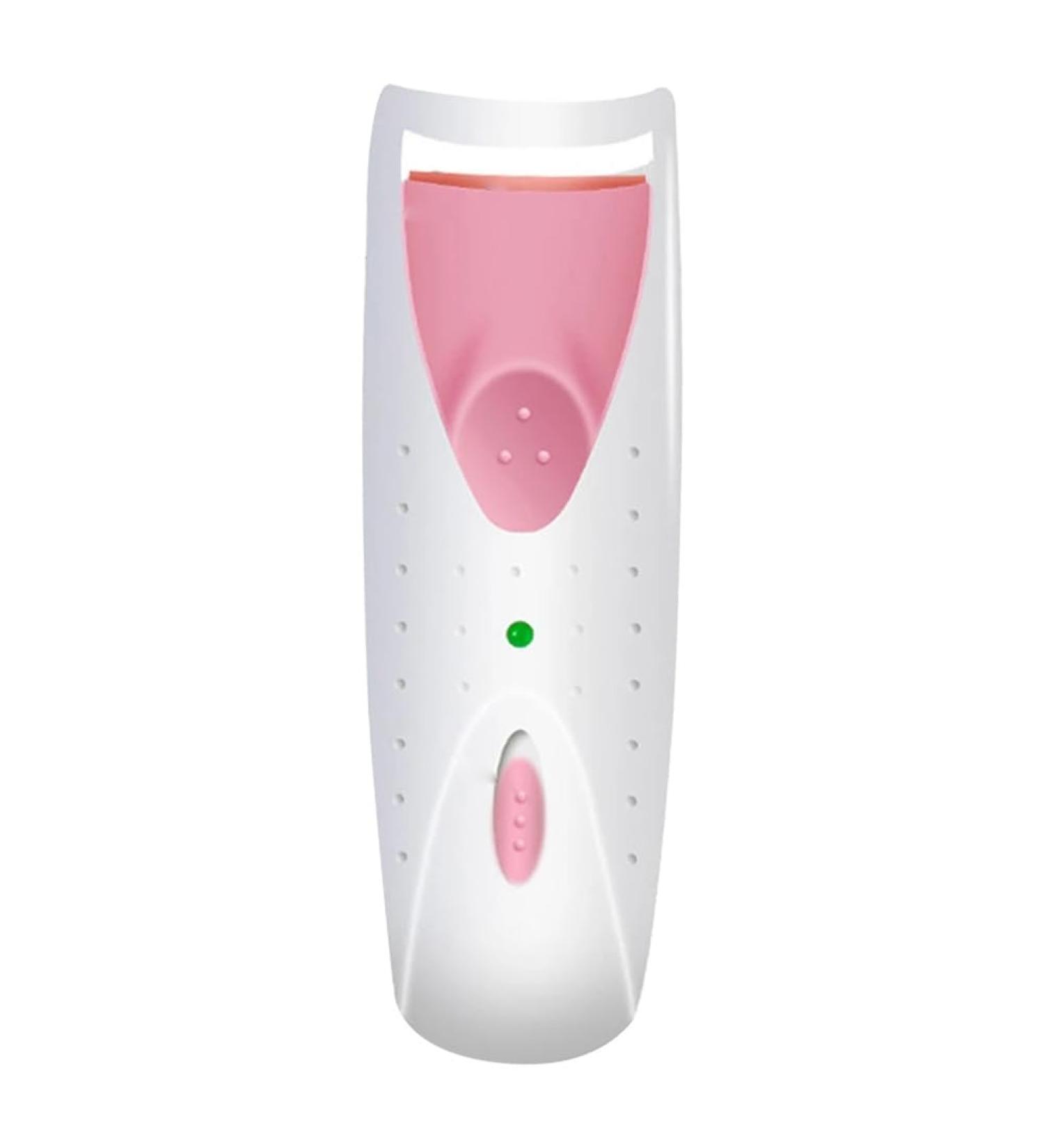 Sujurio Pink Electric Eyelash Curler Lasting and Portable Shaping Curling Eyelash Clip - Buy Online on GoSupps.com