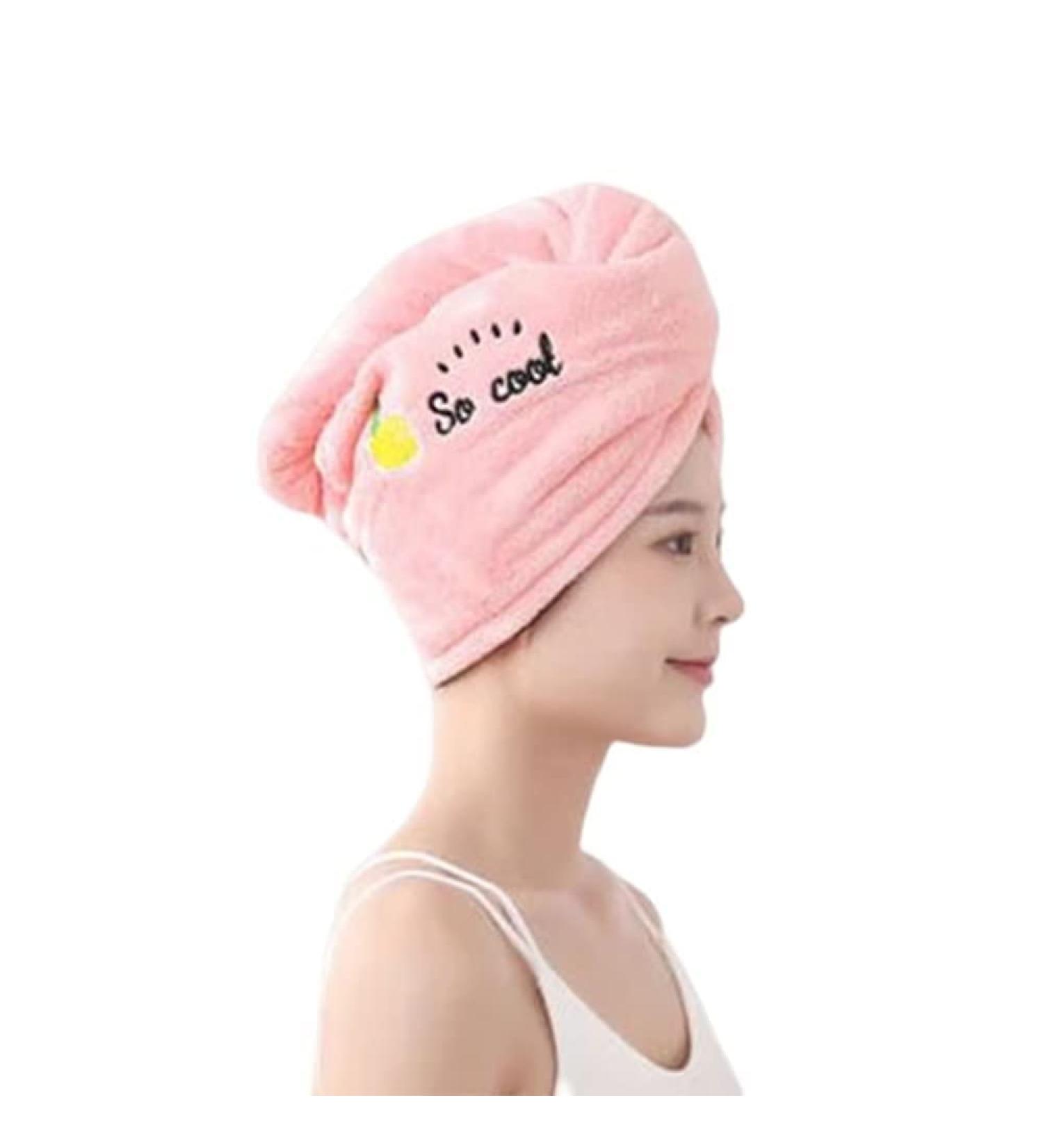 Bearhome Fast Drying Microfiber Towel & Hair Turban | Quick-Drying Hair Care Solution for All Hair Types - Buy Online on GoSupps.com