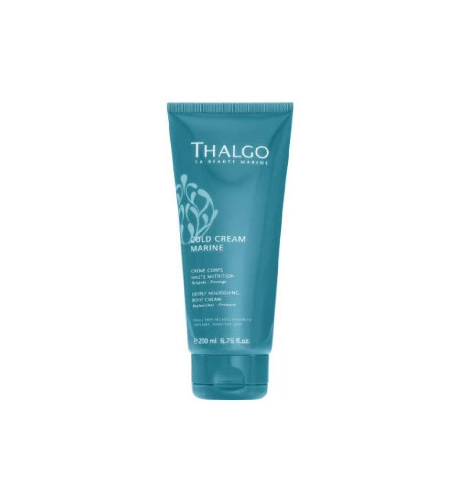 THALGO Cold Cream Marine 24H Deeply Nourishing Body Cream 6.76 Fl Oz