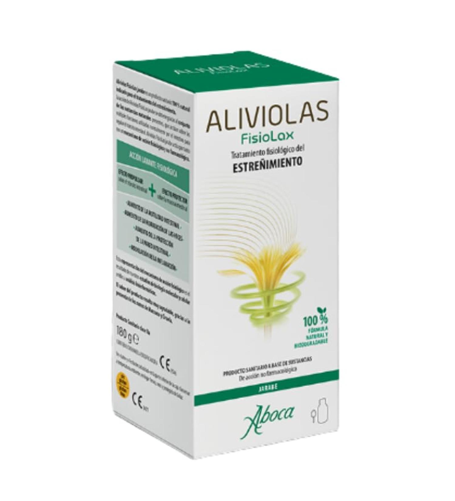 ABOCA Aliviolas Fisiolax Syrup 180 g