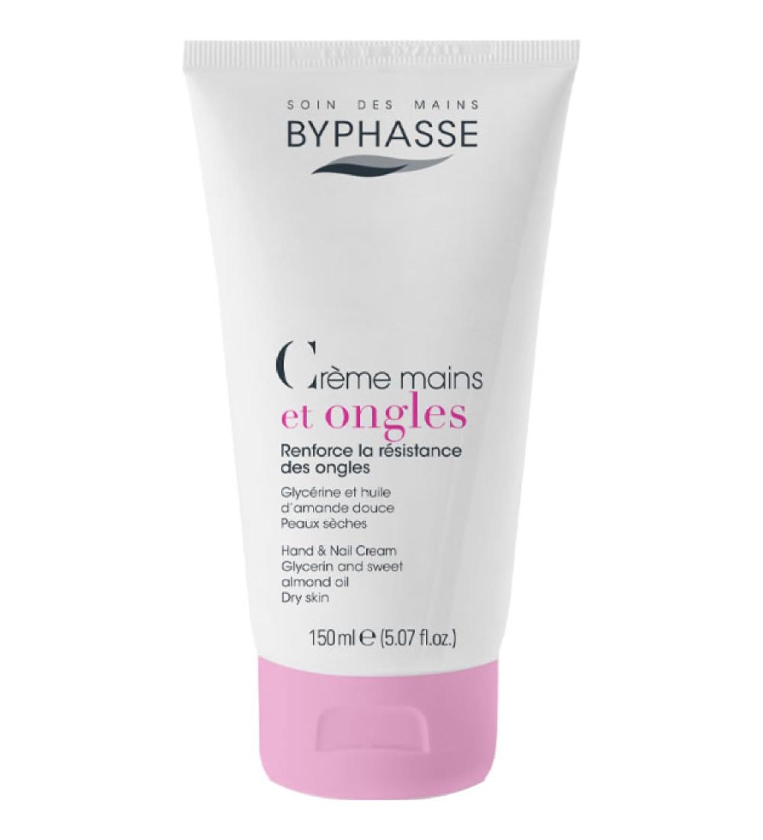 Byphasse - Byphasse Hand and Nail Cream Glycerine & Sweet Almond Oil 150ml - BTSW-147930