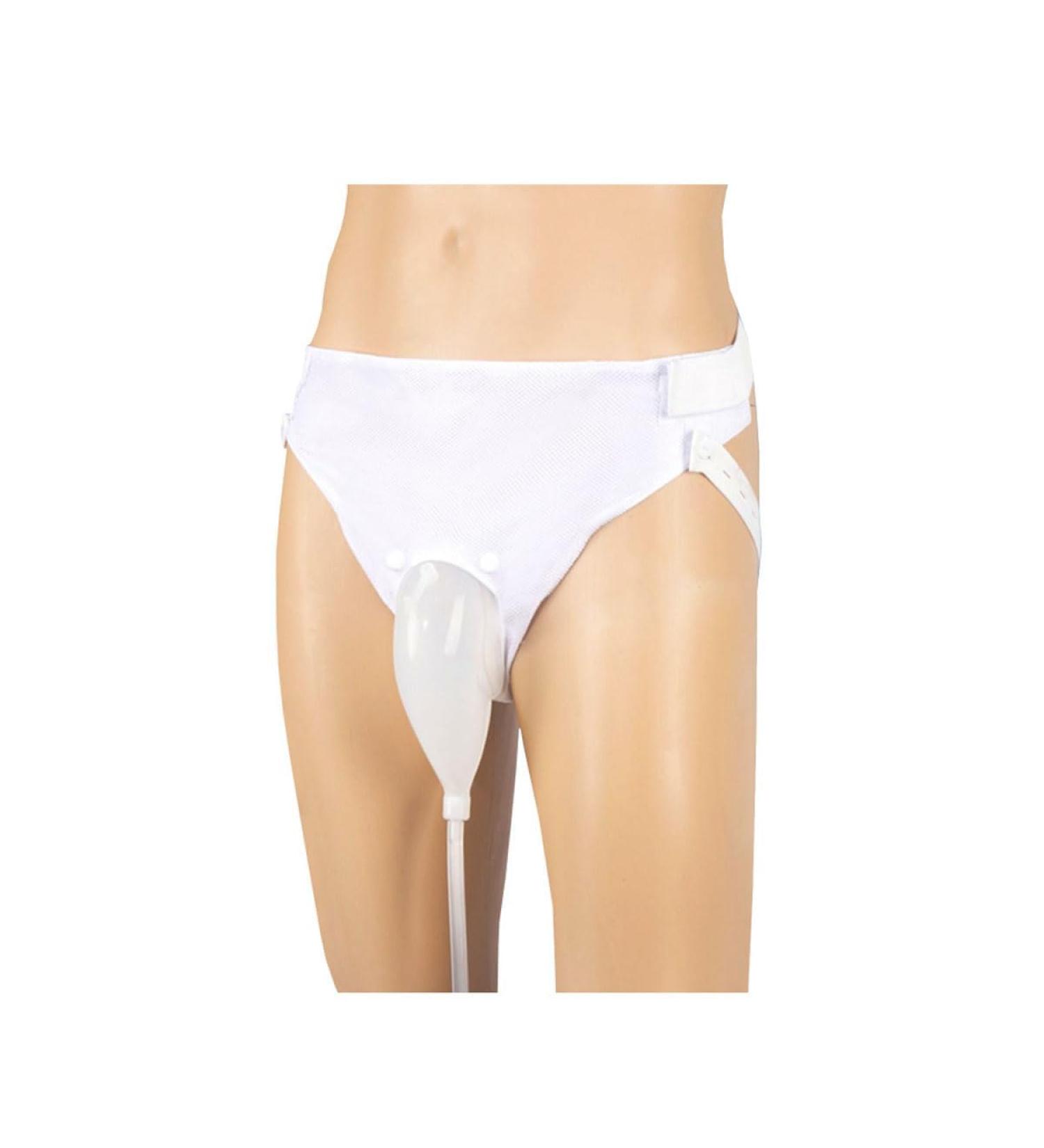 Wearable Urinal for Men Protable Collection Urine Bag Urinary Drainage Bag System Skin-Friendly and odorless - Buy Online on GoSupps.com