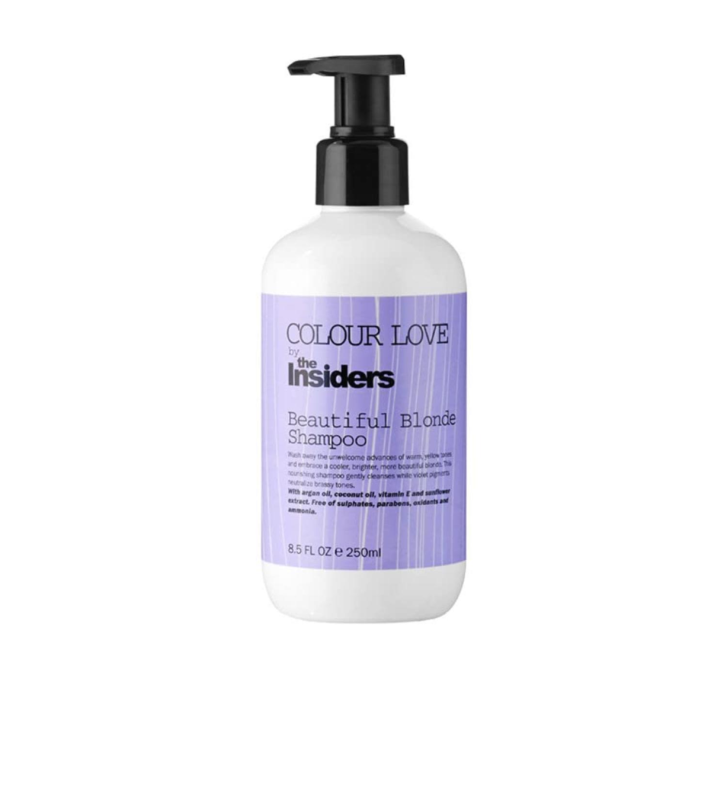 The Insiders Colour Love Beautiful Blonde Shampoo 250ml