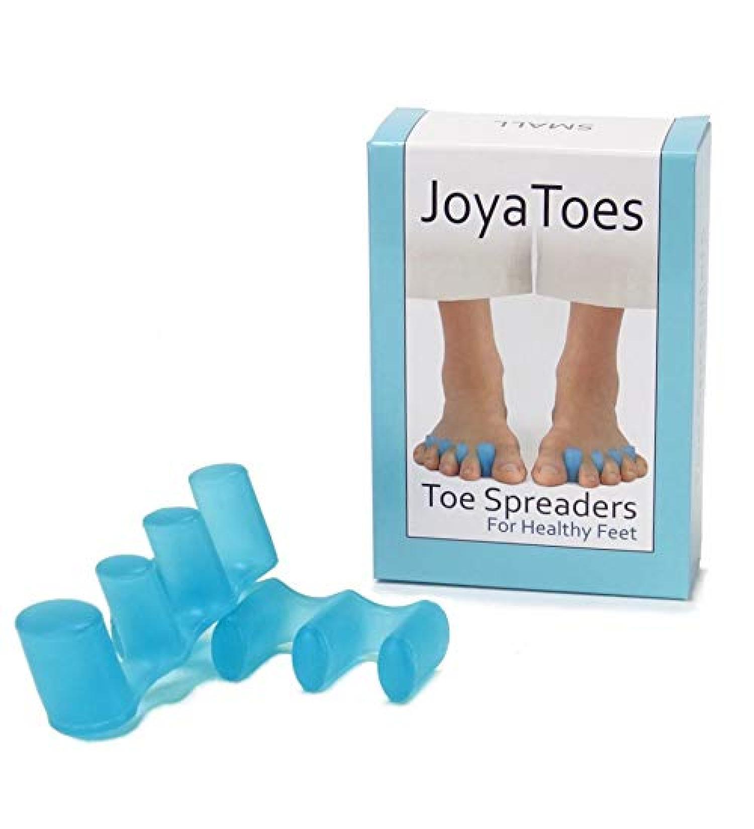 Joy-a-Toes Toe Spreaders - Large Navy Blue, Toe Stretcher & Spacers for Instant Relief of Bunions & Hammer Toes - Ideal for Yoga - Buy Online on GoSupps.com