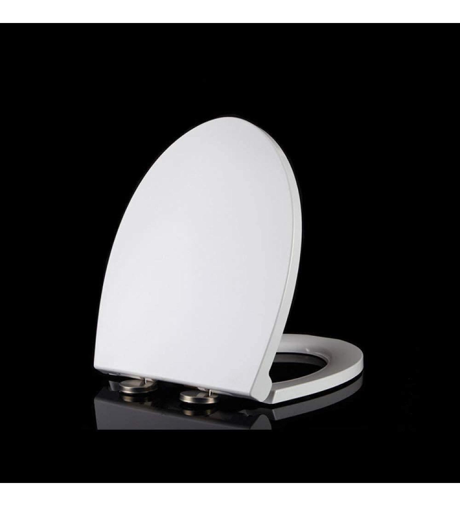 Toilet Seat Toilet Lid Made of Urea-Formaldehyde Resin Slow Thickening V-Shape Universal Cover Toilet Plate Toilet Seat (White 40 47 x 36 cm) White 40 47*36cm - Buy Online on GoSupps.com