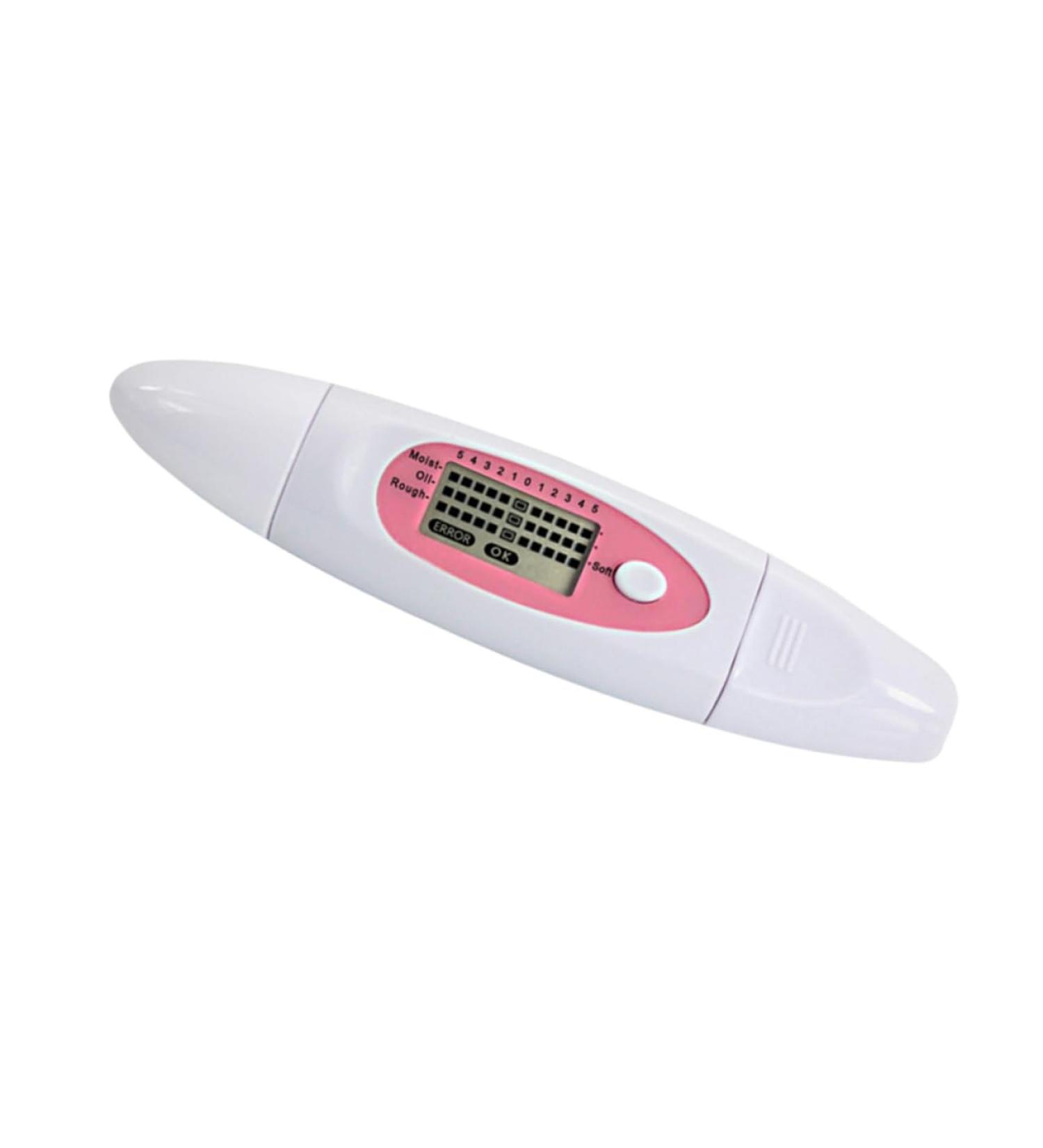 OSALADI 3 1 Moisture Meter Digital Facial Water Oil Tester Facial Moisture Oil Meter Analyzer Detector Face 13.5X2 CM White - Buy Online on GoSupps.com