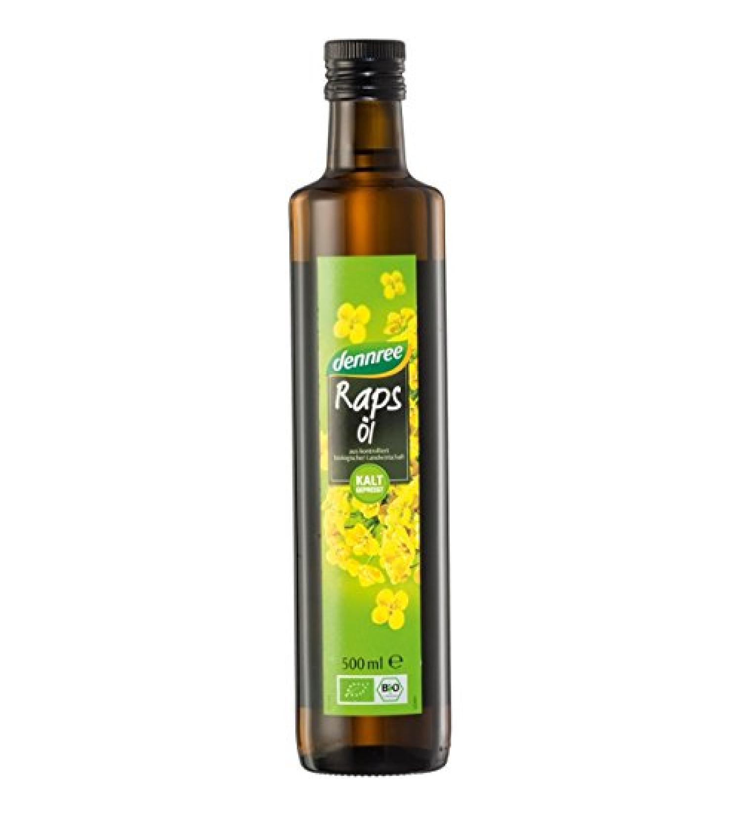 dennree dennree Native Rapeseed Oil (500 ml) - Organic